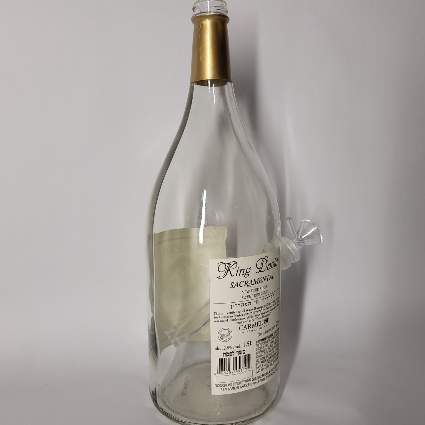Carmel King David Sacramental Bong