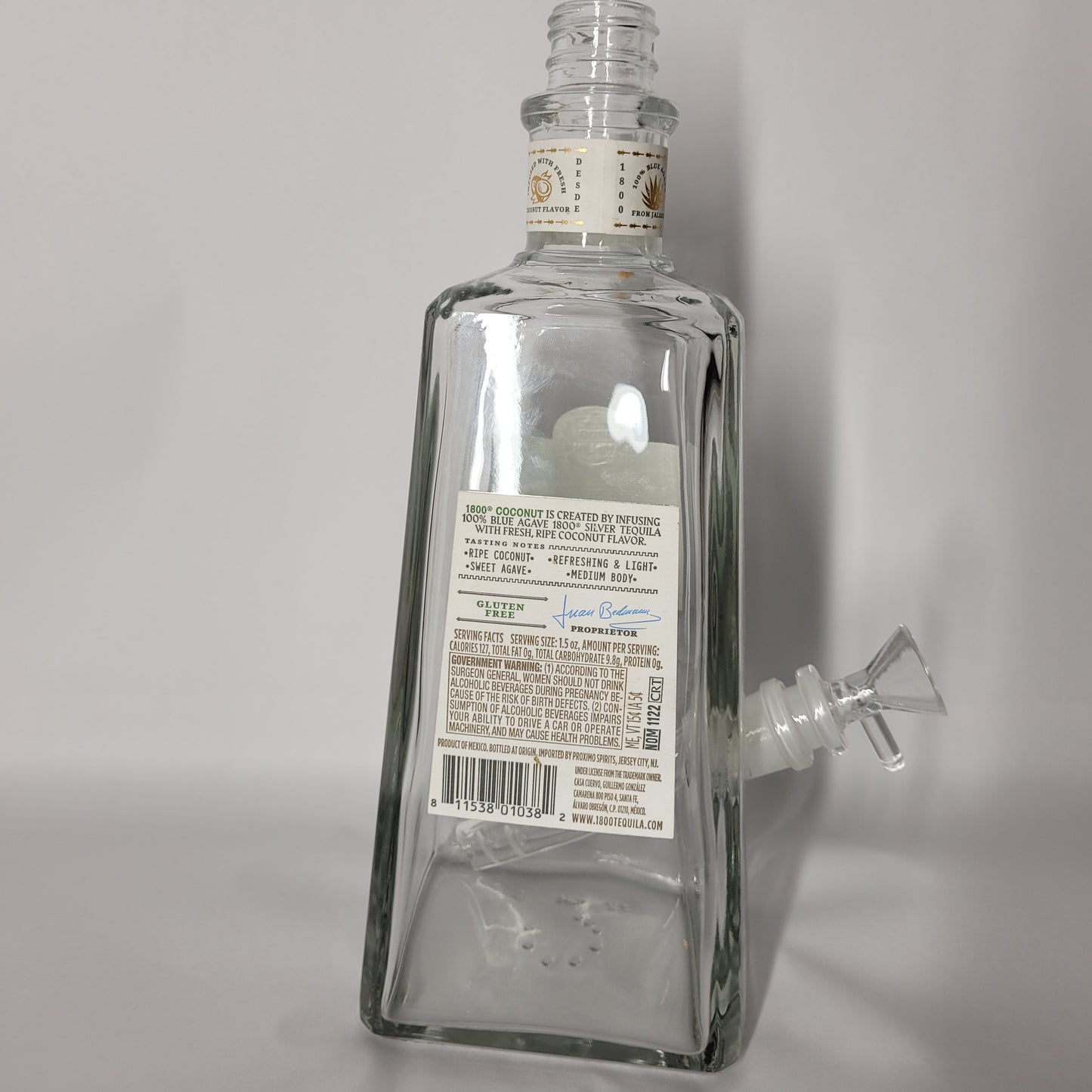 1800 Coconut Tequila Bong