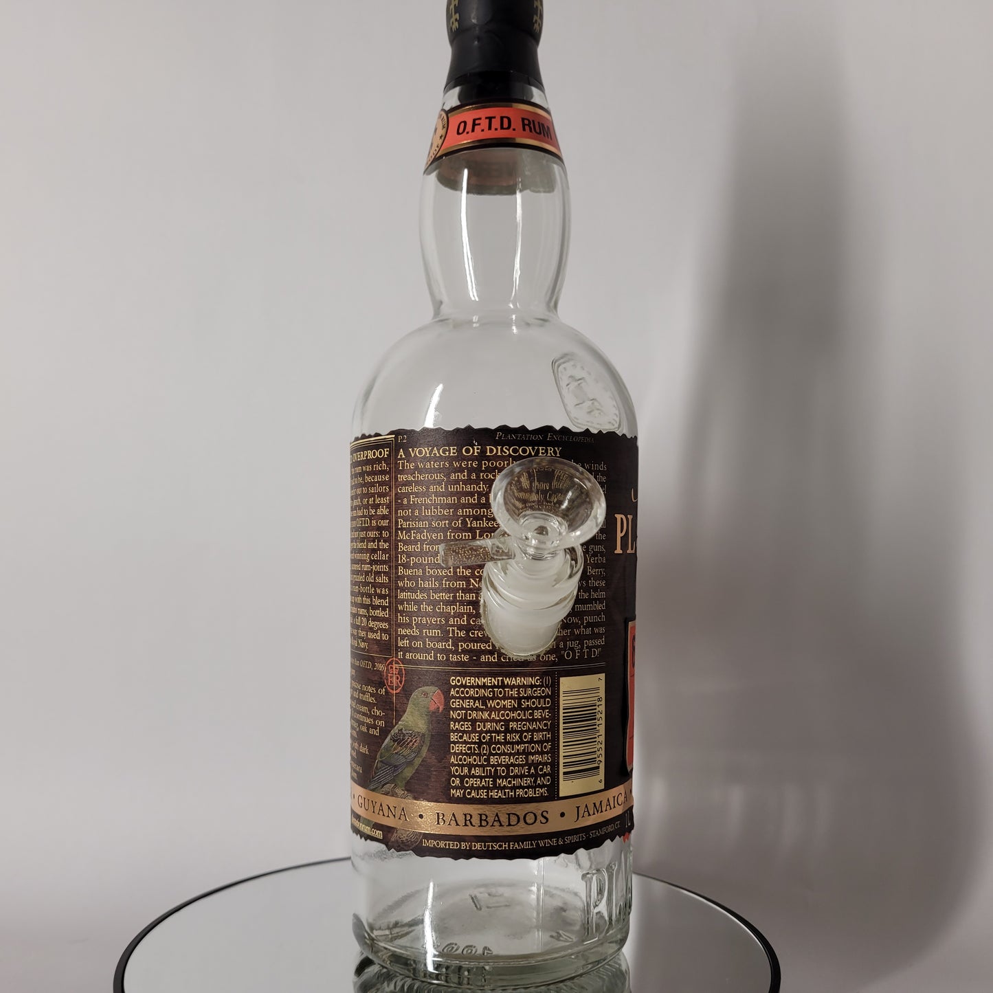 Plantation O.F.T.D Overproof Rum Bong