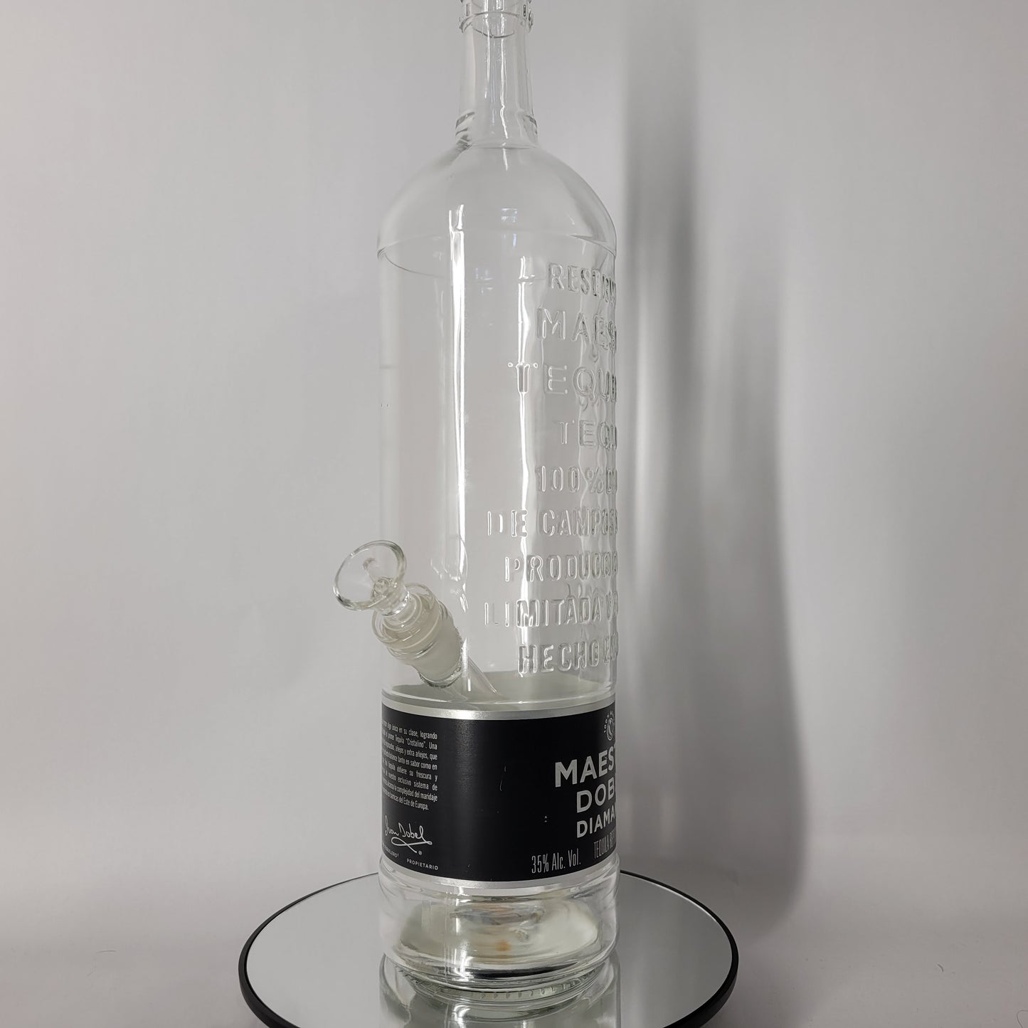 Maestro Dobel Diamante Tequila 1.75L Bong