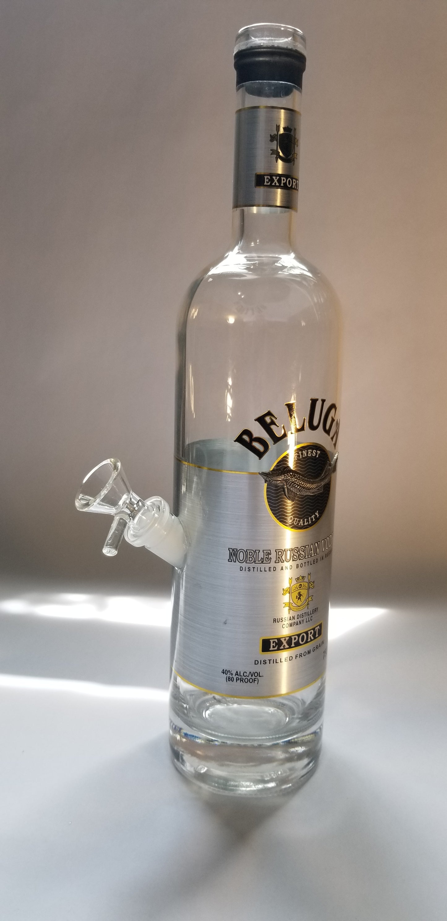 Beluga Noble Russian Vodka Bong.