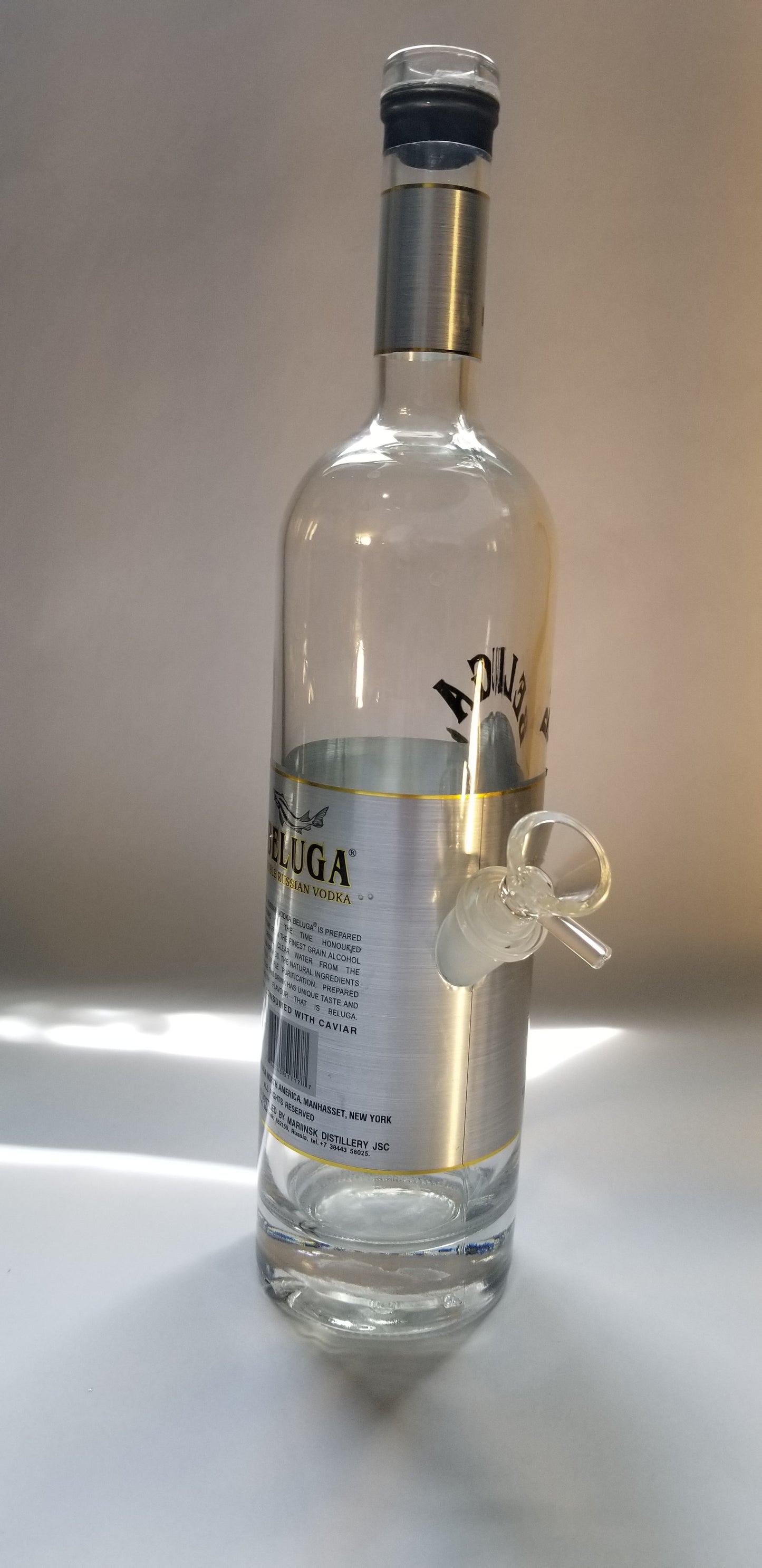 Beluga Noble Russian Vodka Bong.