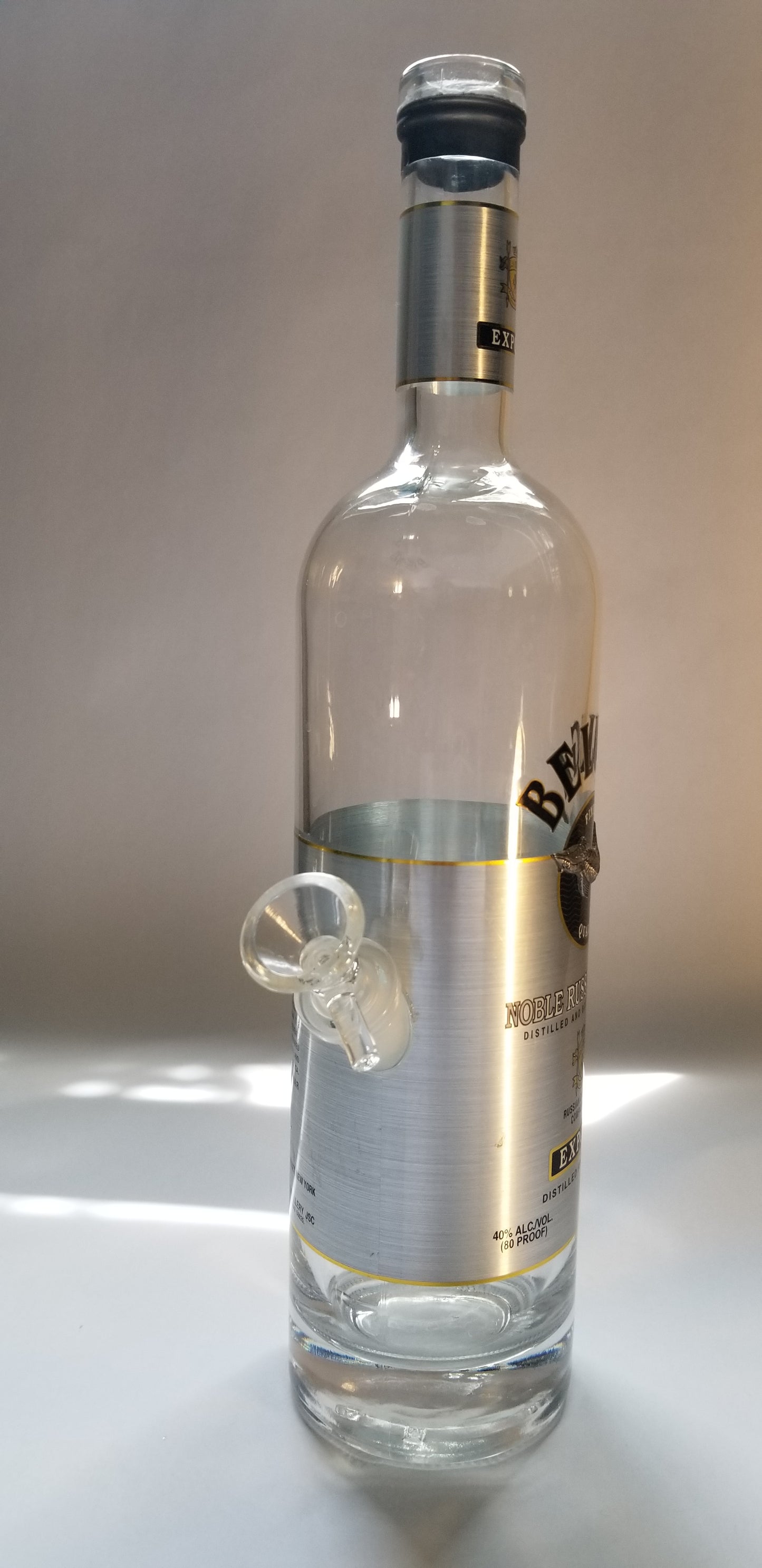 Beluga Noble Russian Vodka Bong.