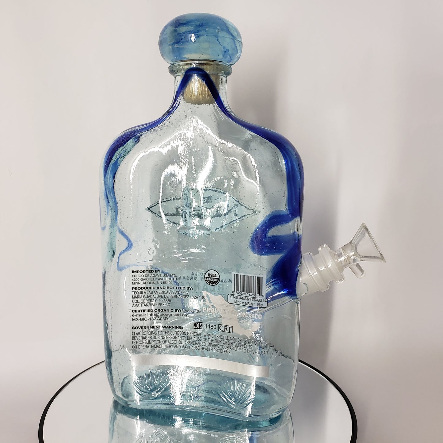 El Nivel Blanco Tequila Bong