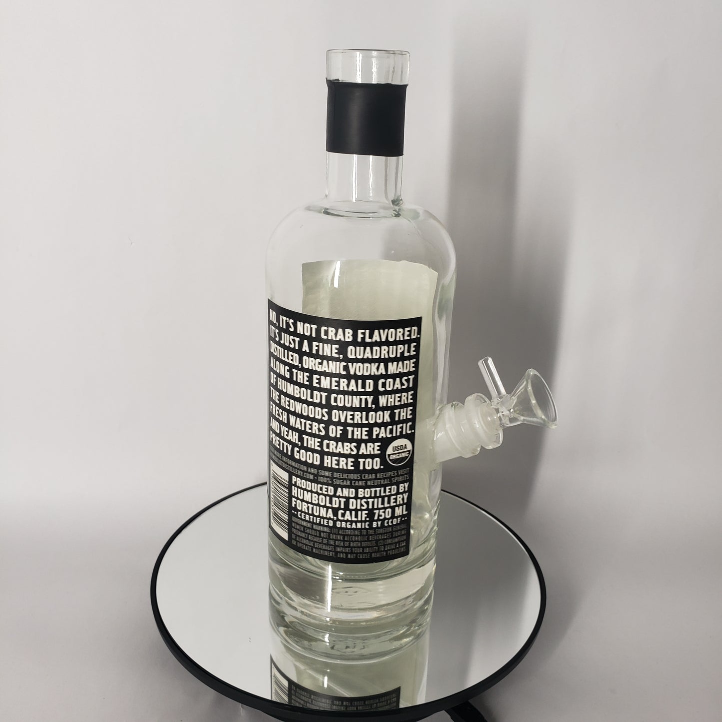 Humboldt Distillery Organic Vodka Bong