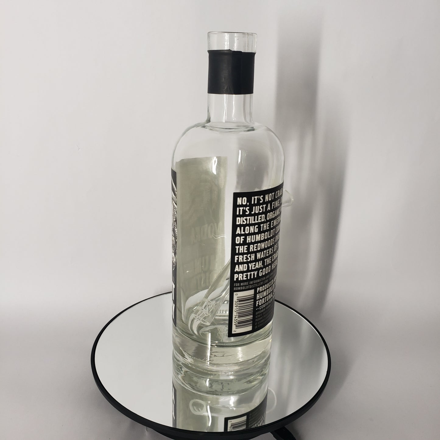 Humboldt Distillery Organic Vodka Bong