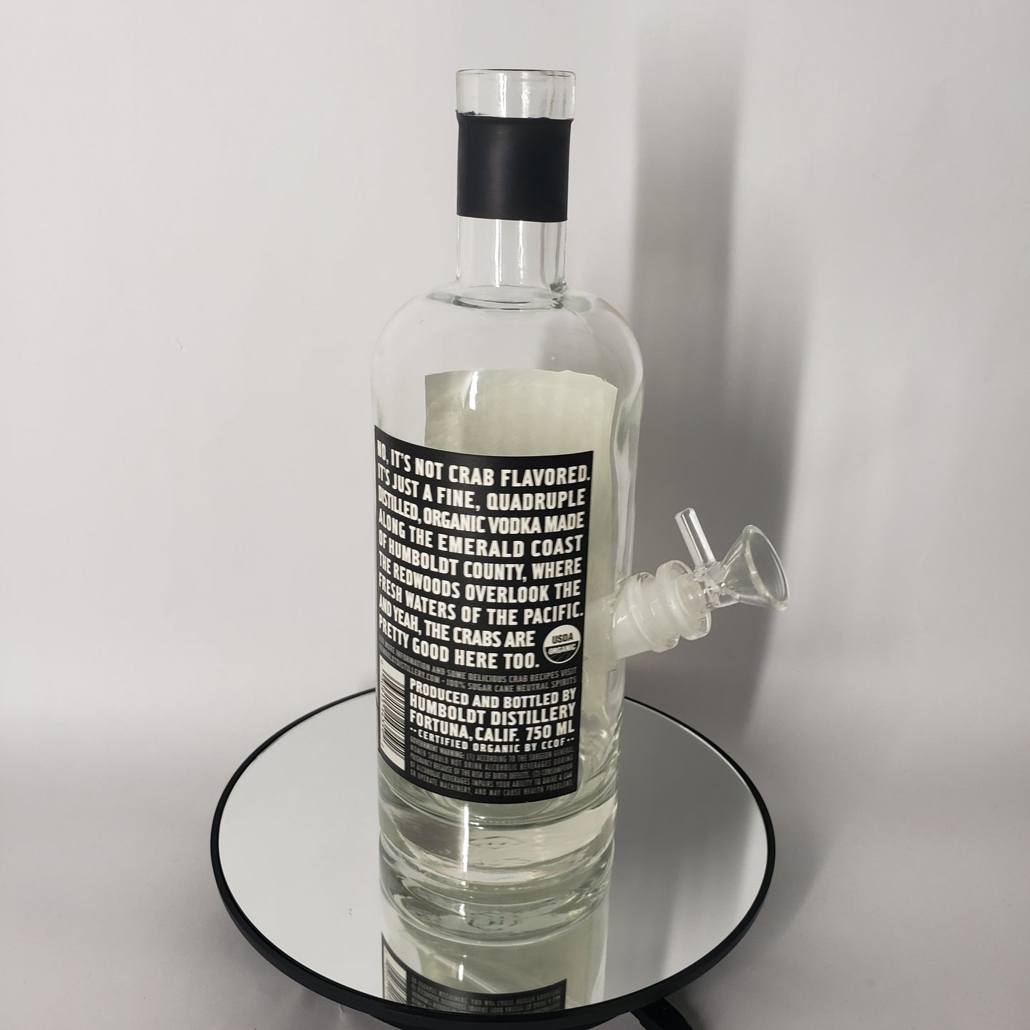 Humboldt Distillery Organic Vodka Bong