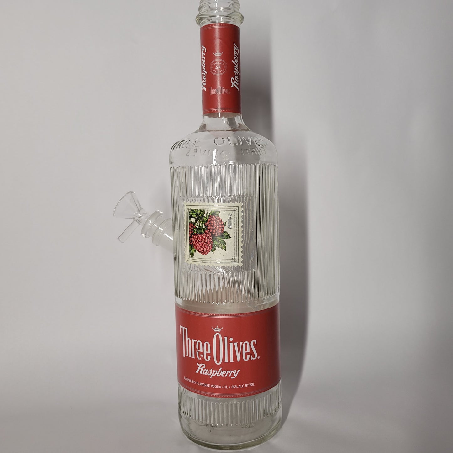 Three Olives Raspberry Vodka Bong