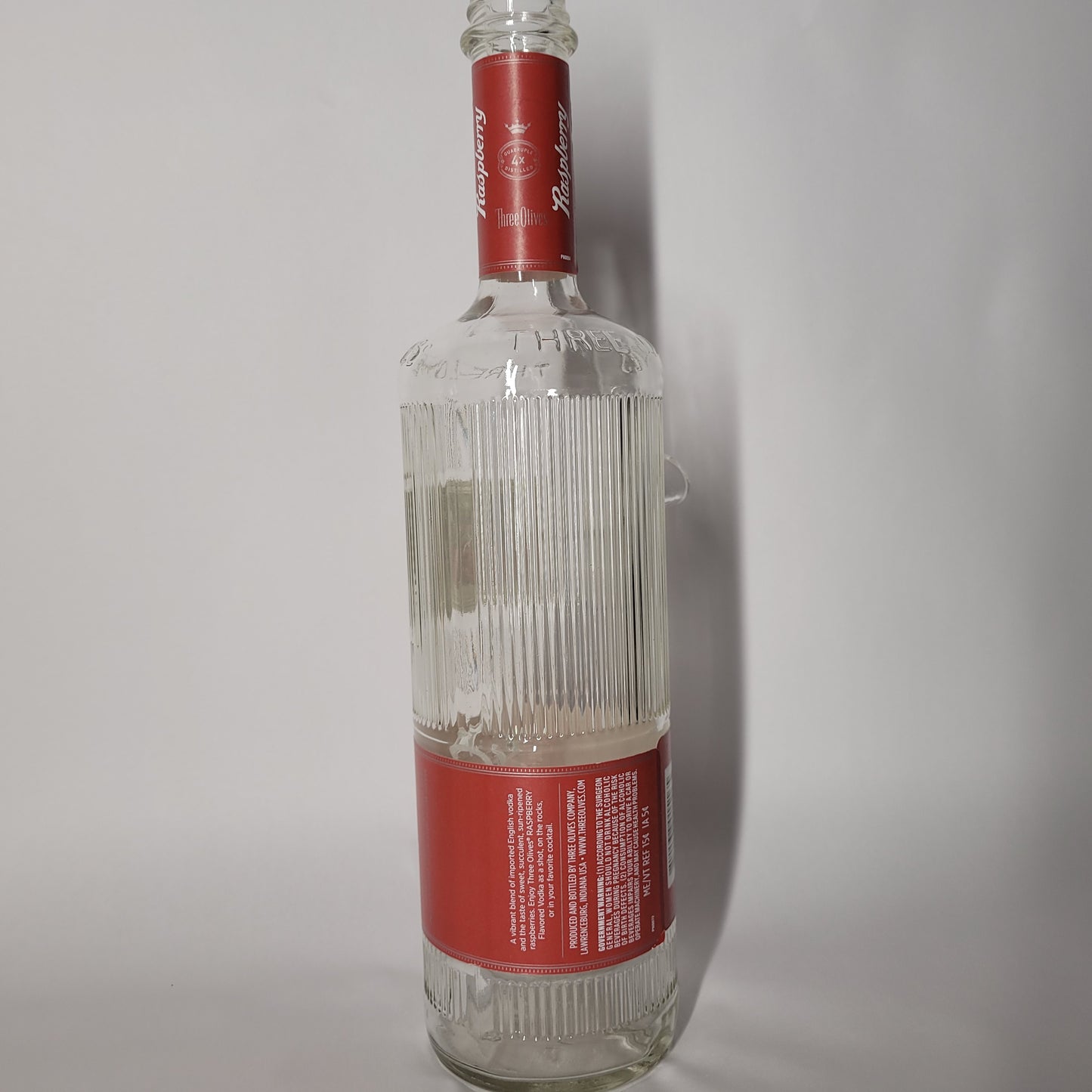 Three Olives Raspberry Vodka Bong