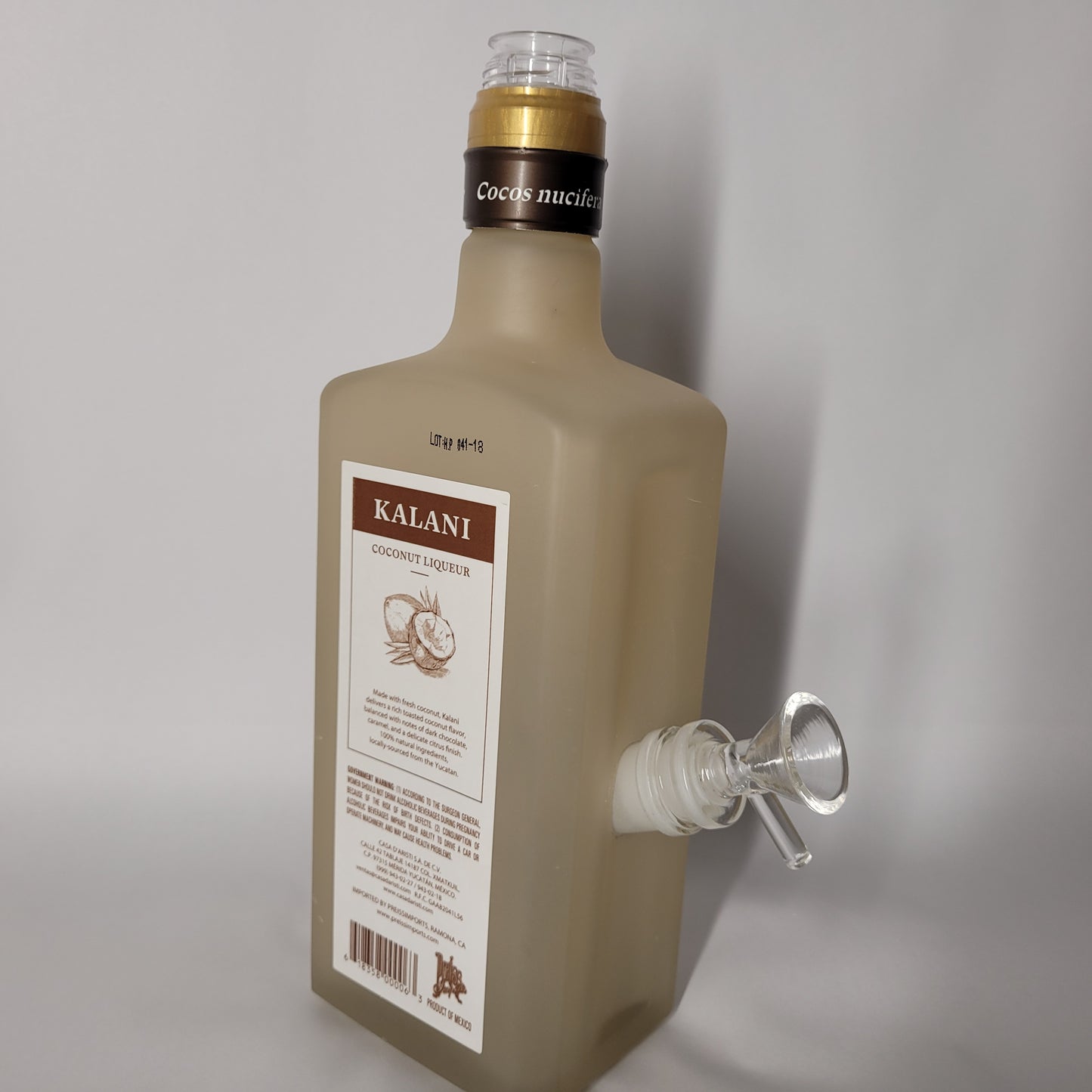 Kalani Coconut Rum Liqueur Bong