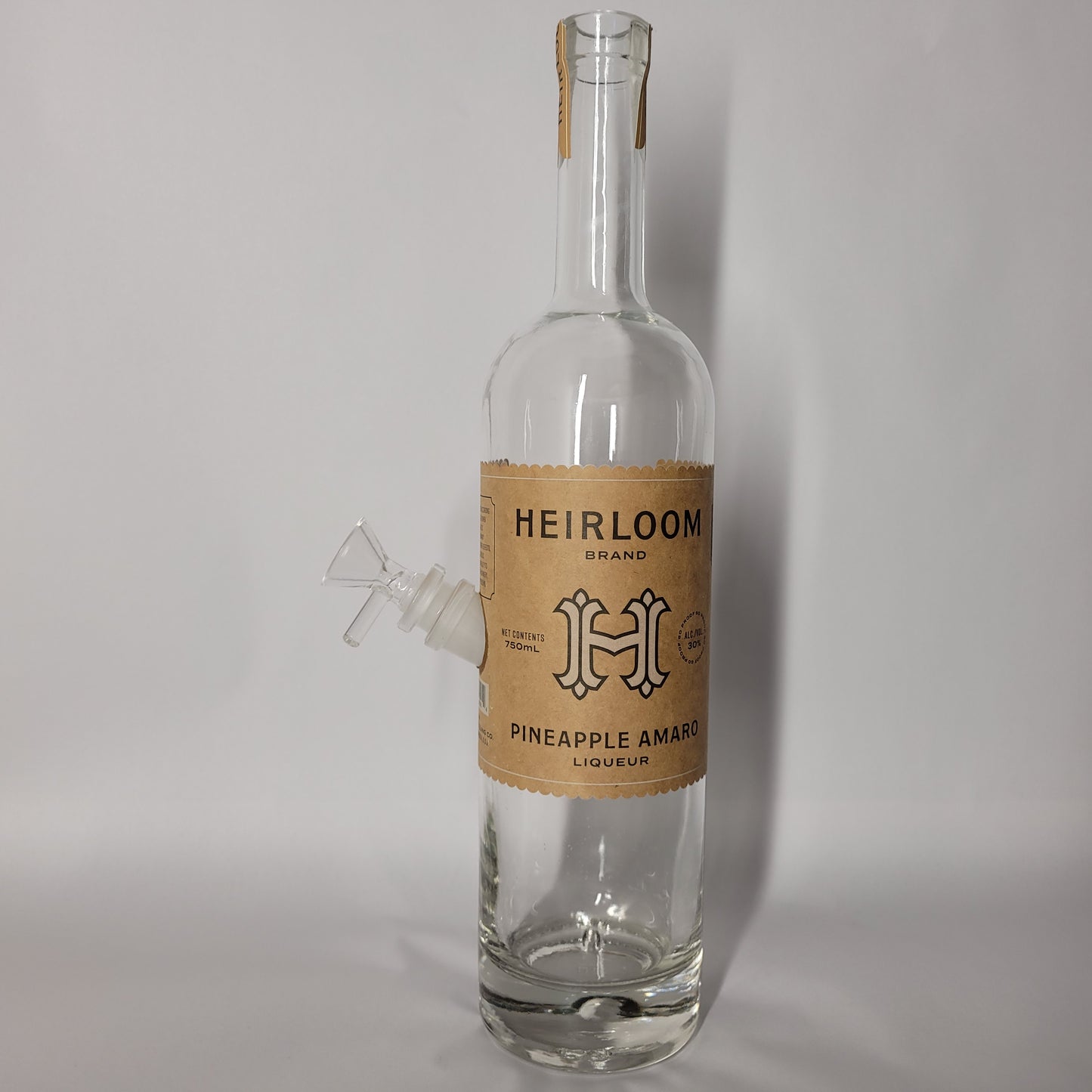 Heirloom Pineapple Amaro Liqueur Bong