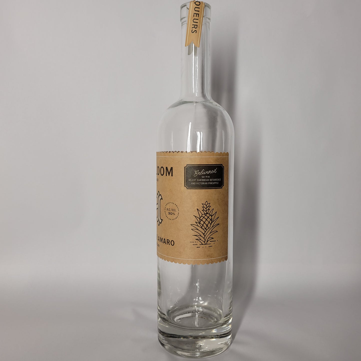 Heirloom Pineapple Amaro Liqueur Bong