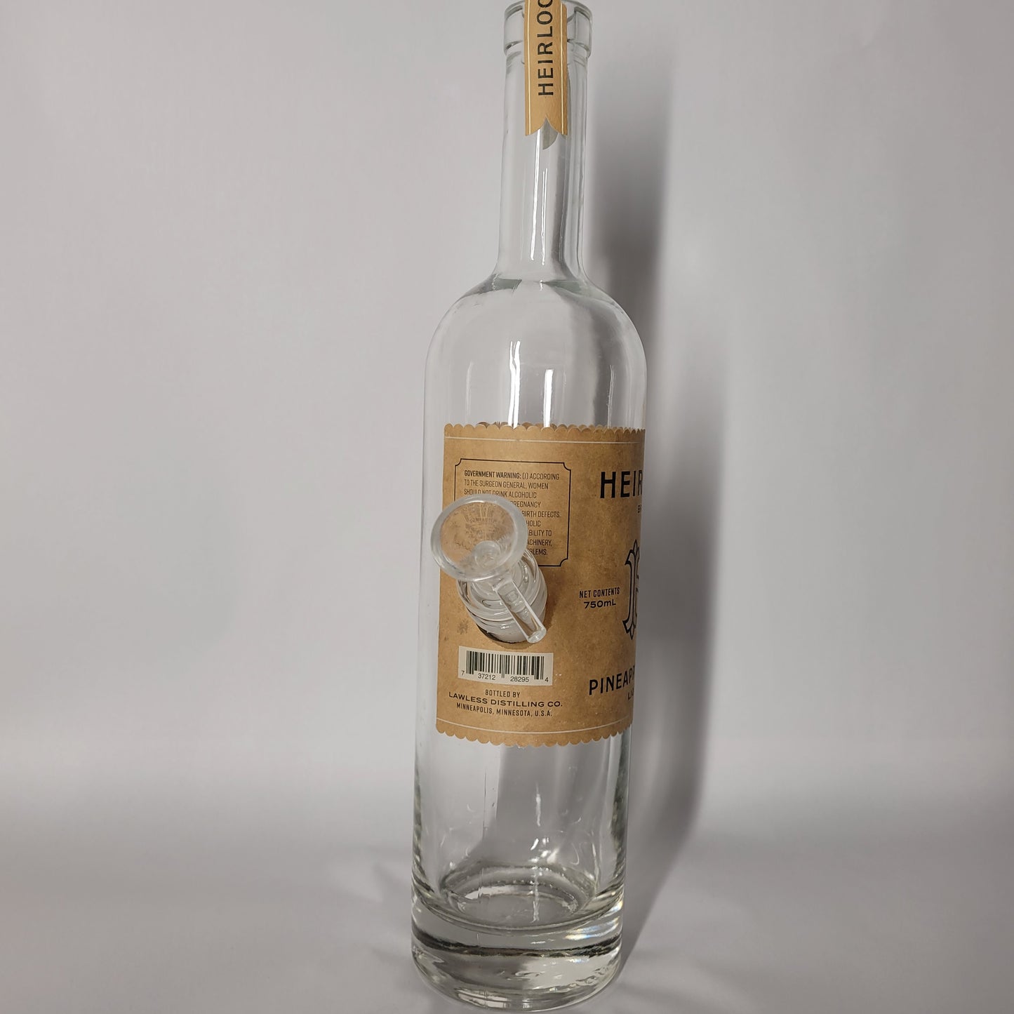 Heirloom Pineapple Amaro Liqueur Bong