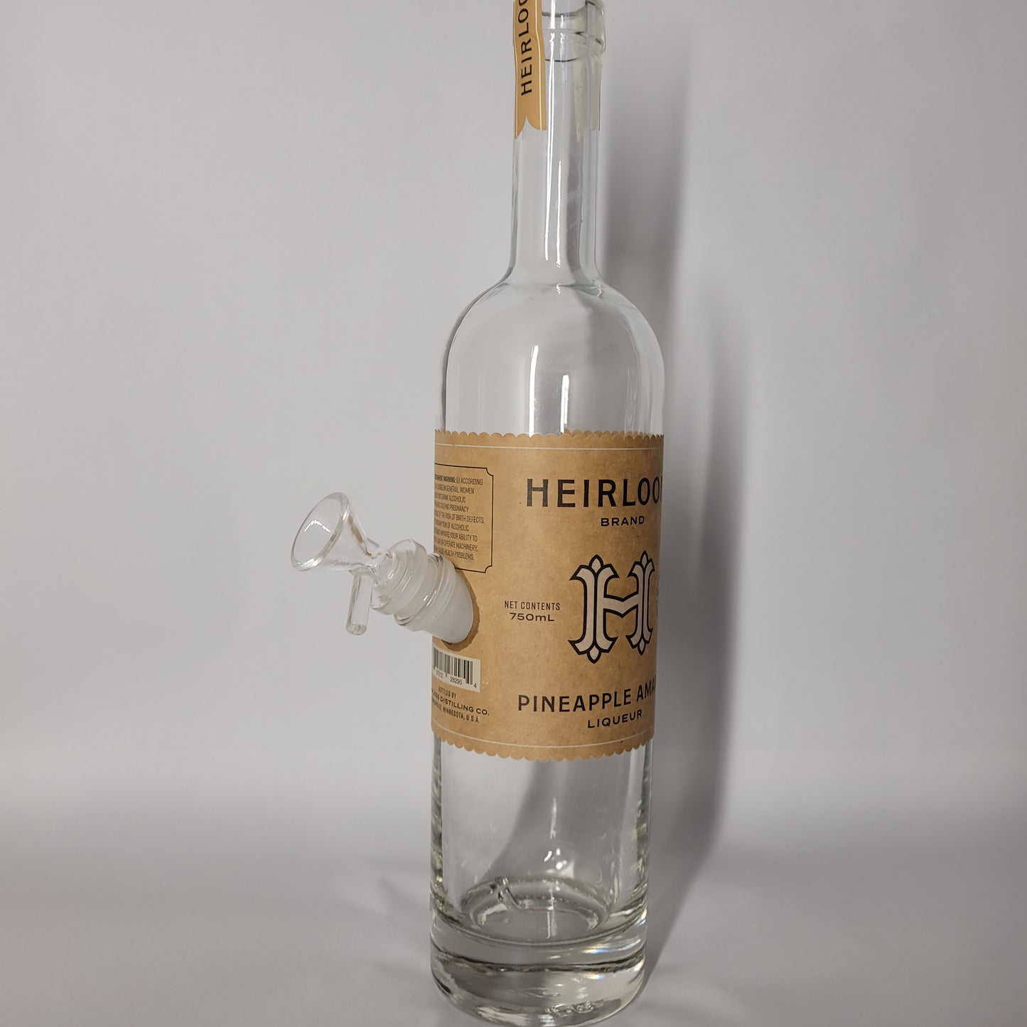 Heirloom Pineapple Amaro Liqueur Bong