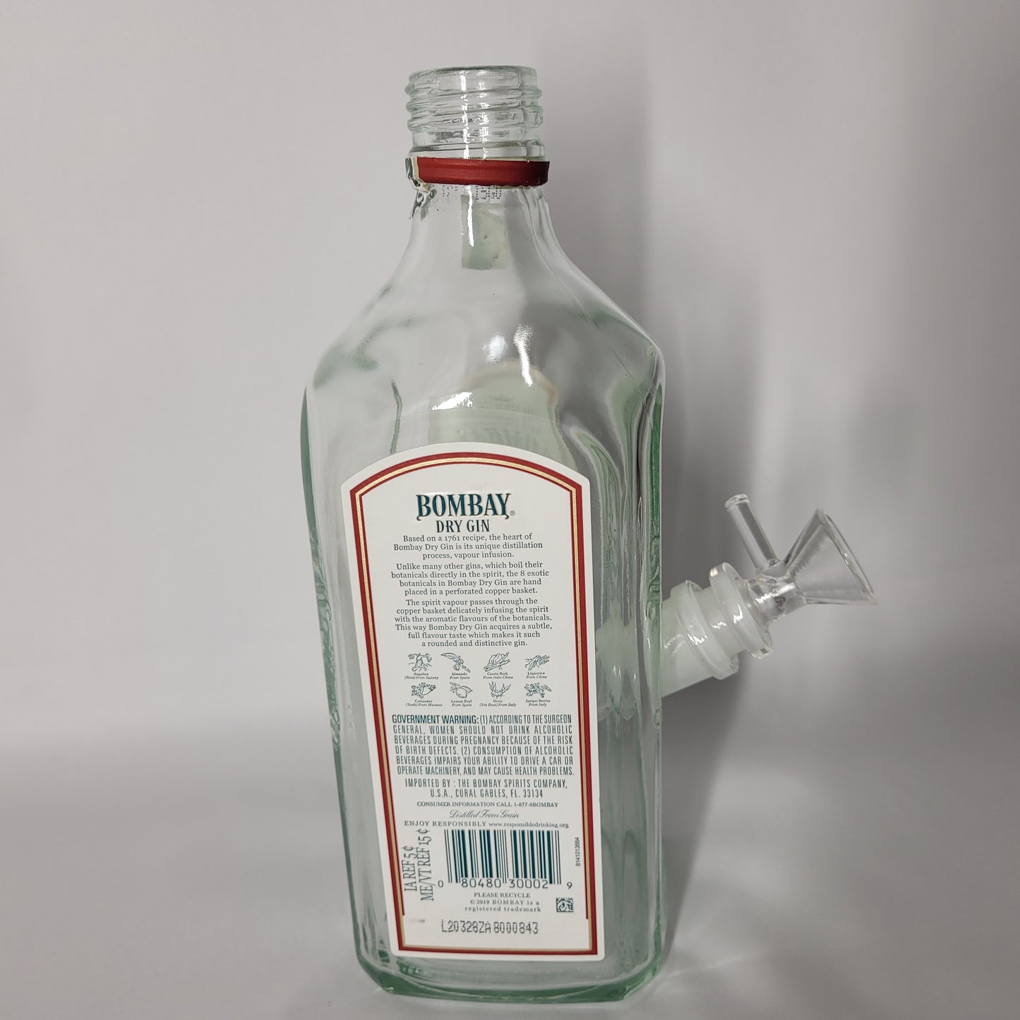 Bombay Dry Gin Bong