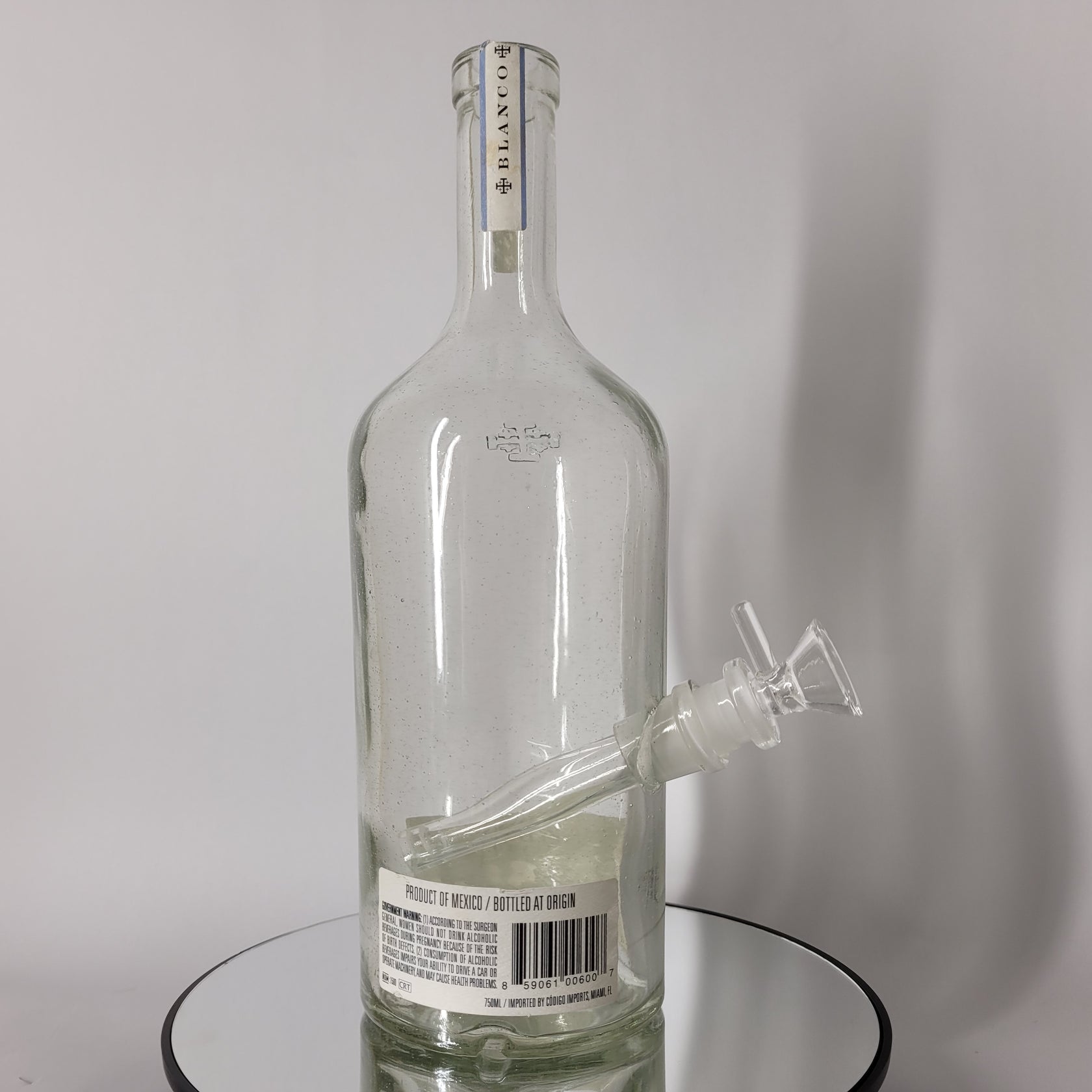 Codigo 1530 Tequila Blanco Bong MILE HIGH BOTTLE BONGS