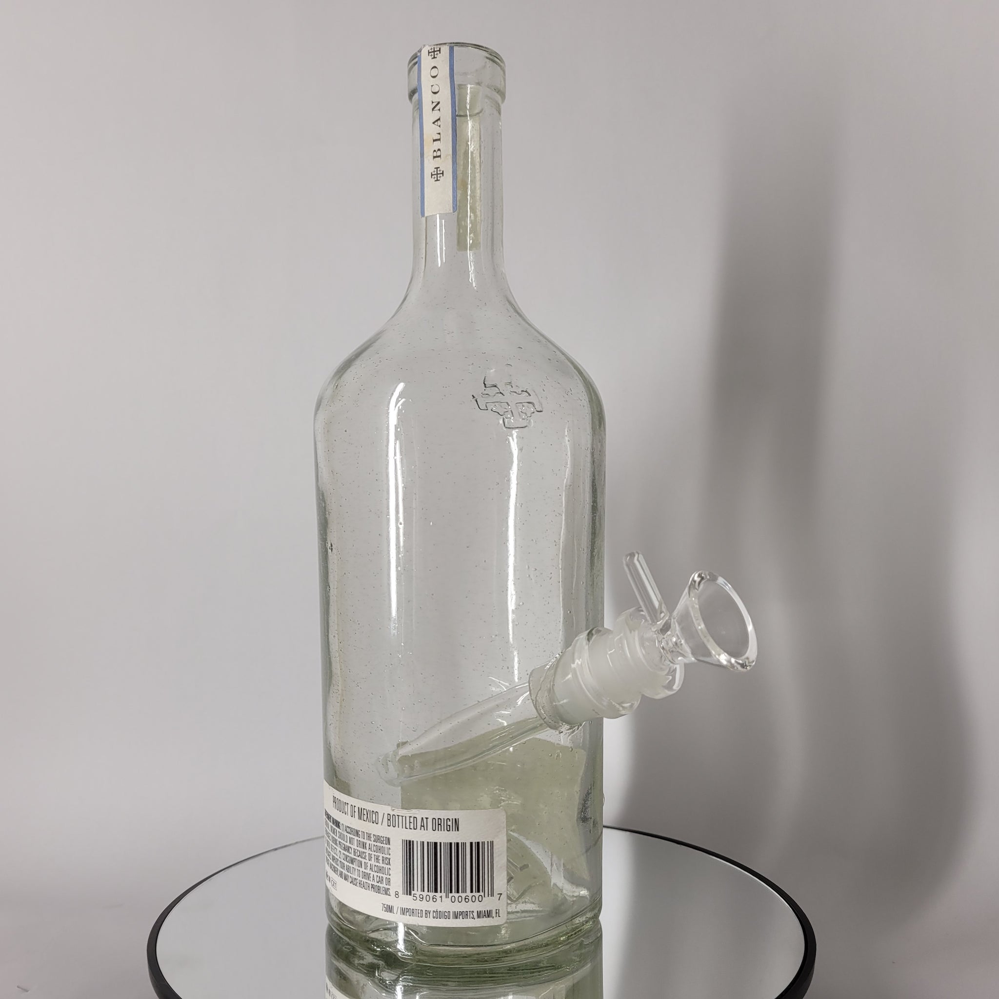 Codigo 1530 Tequila Blanco Bong MILE HIGH BOTTLE BONGS