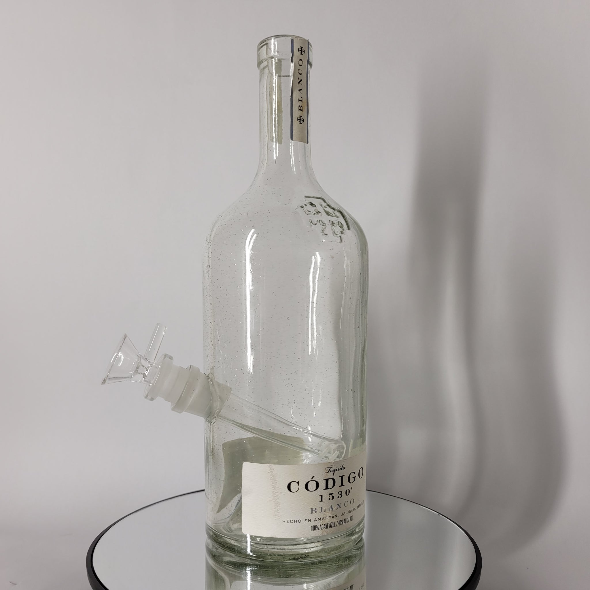 Codigo 1530 Tequila Blanco Bong MILE HIGH BOTTLE BONGS