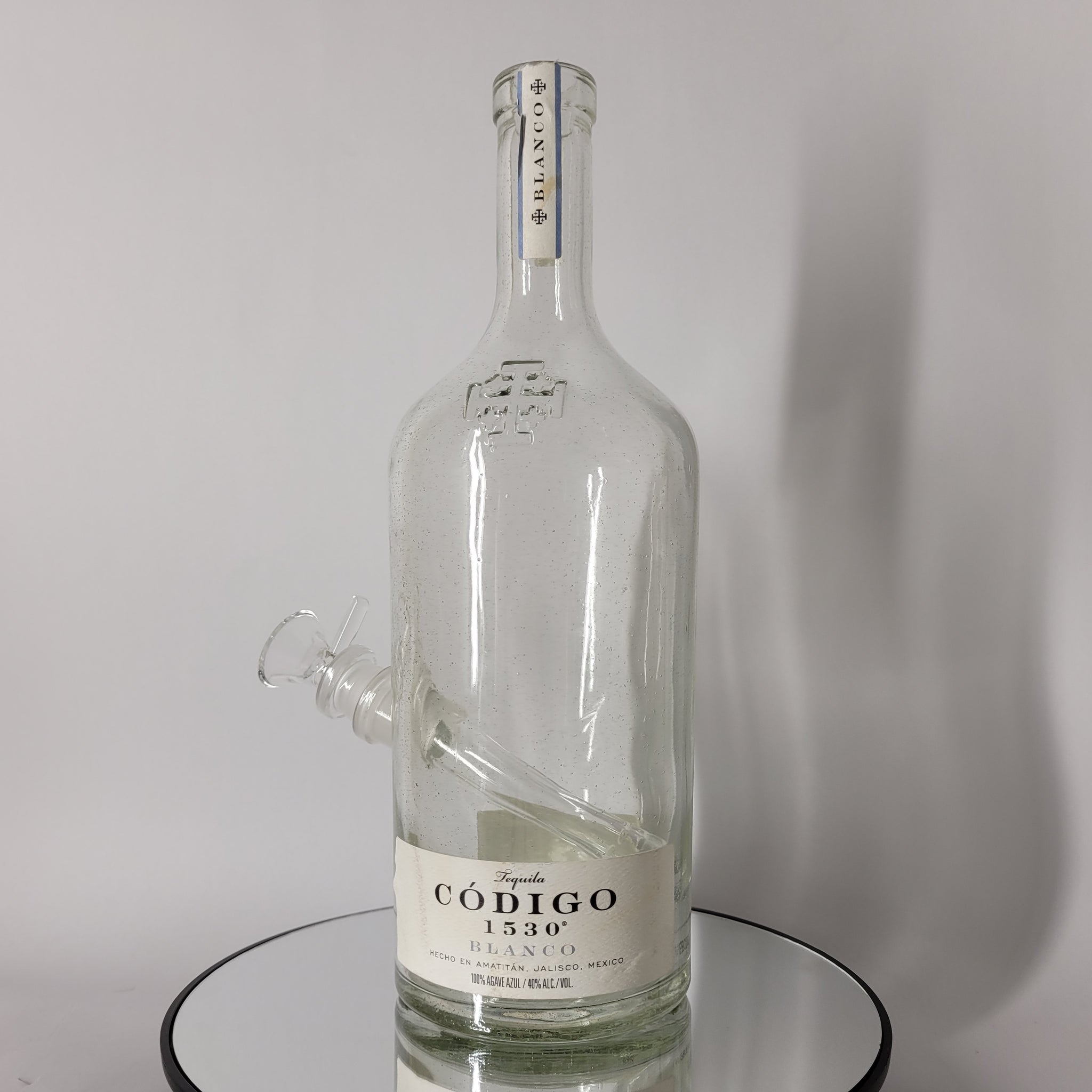 Codigo 1530 Tequila Blanco Bong MILE HIGH BOTTLE BONGS