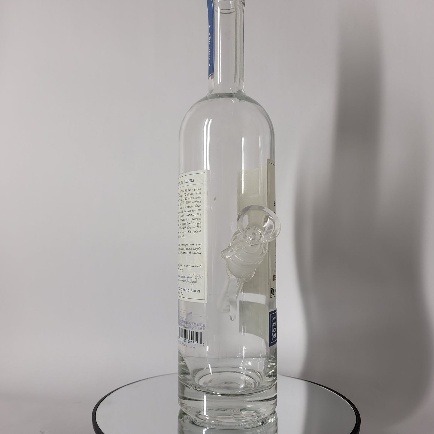 Ocho Plata Tequila Bong