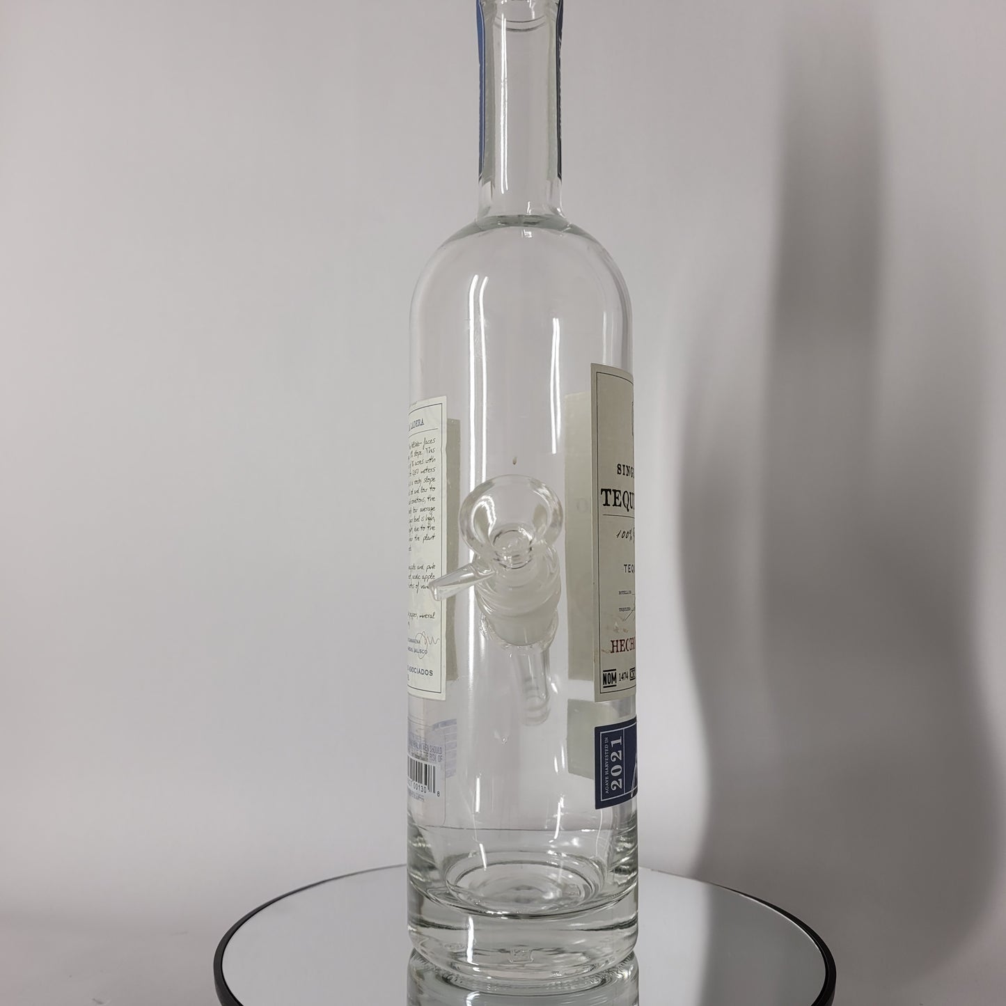 Ocho Plata Tequila Bong