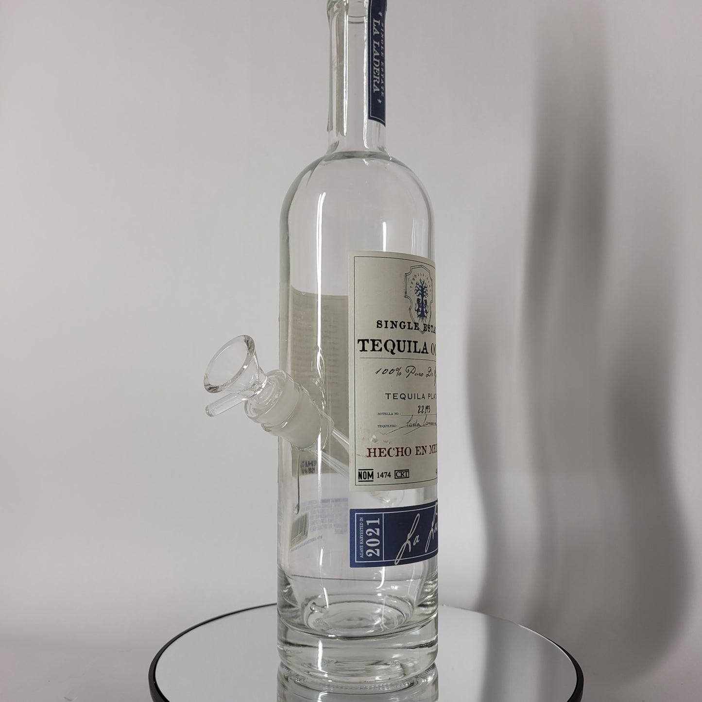 Ocho Plata Tequila Bong