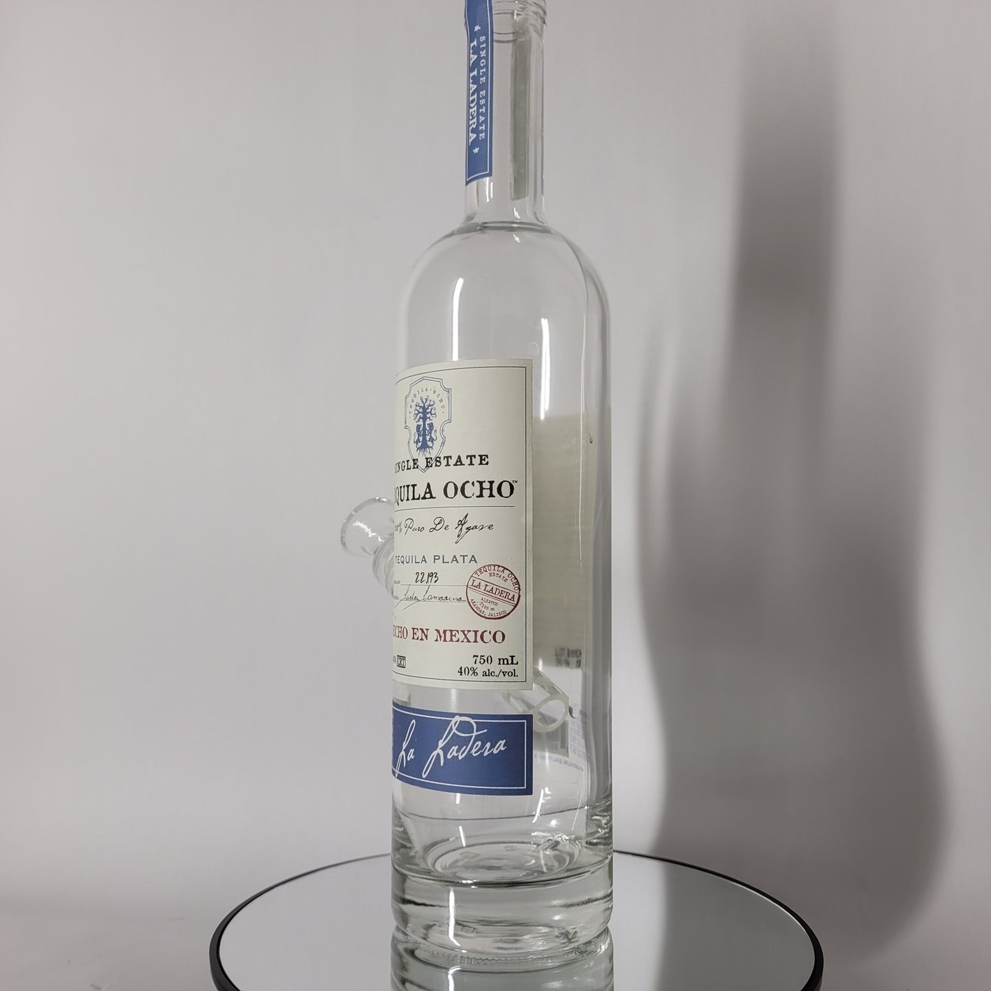 Ocho Plata Tequila Bong