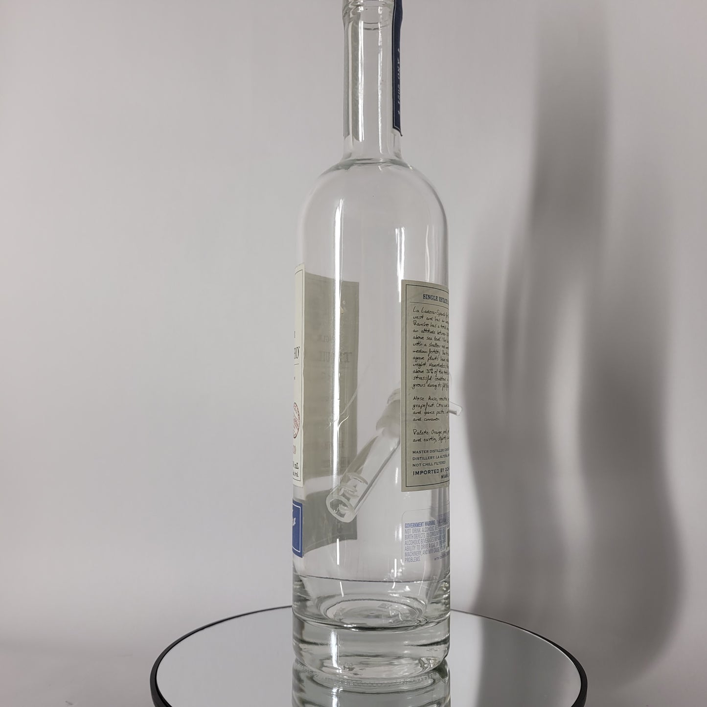 Ocho Plata Tequila Bong