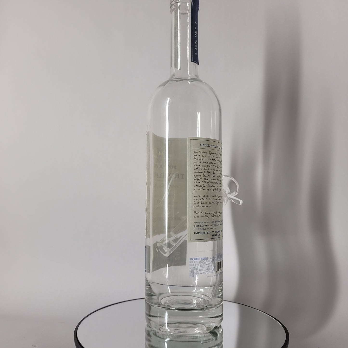 Ocho Plata Tequila Bong