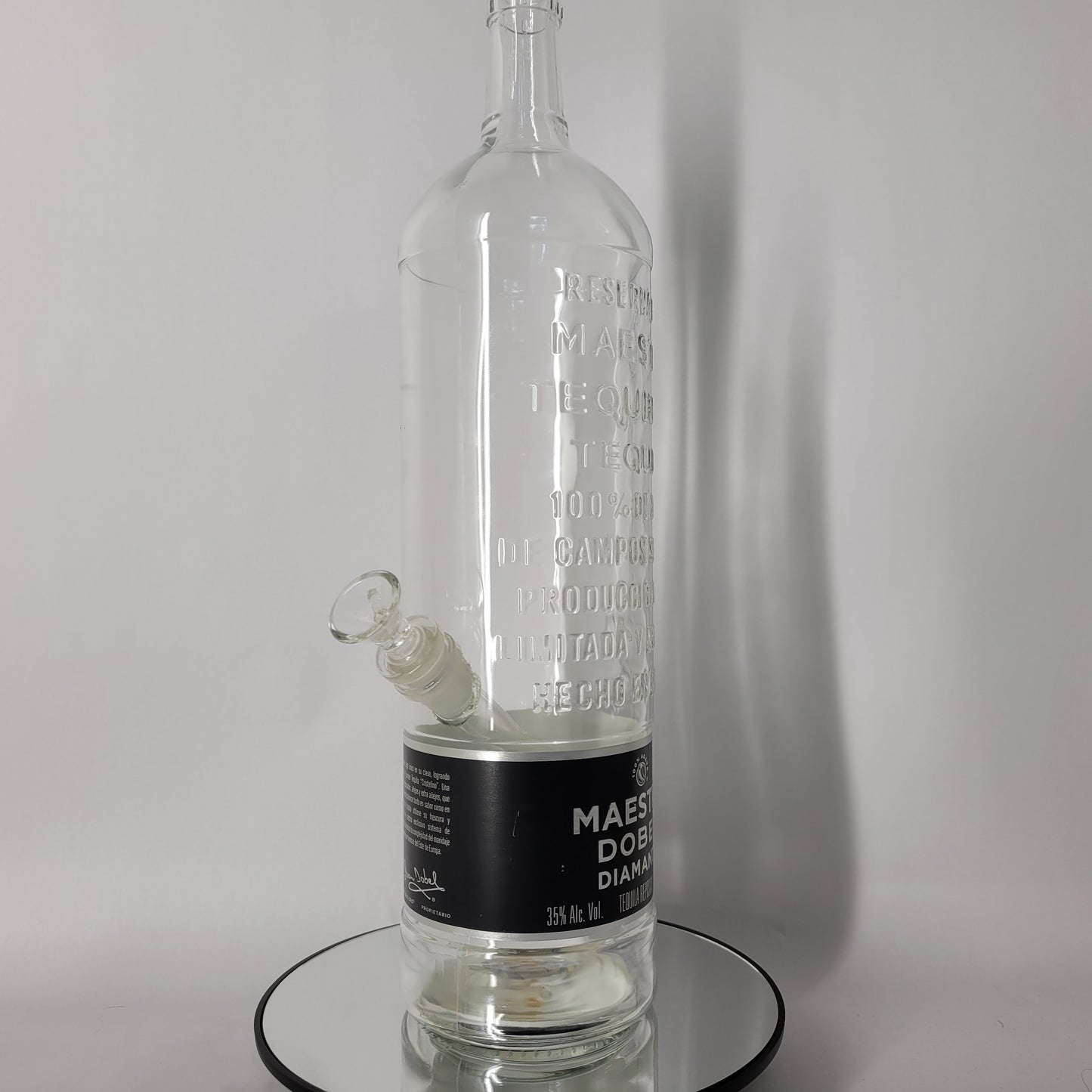 Maestro Dobel Diamante Tequila 1.75L Bong