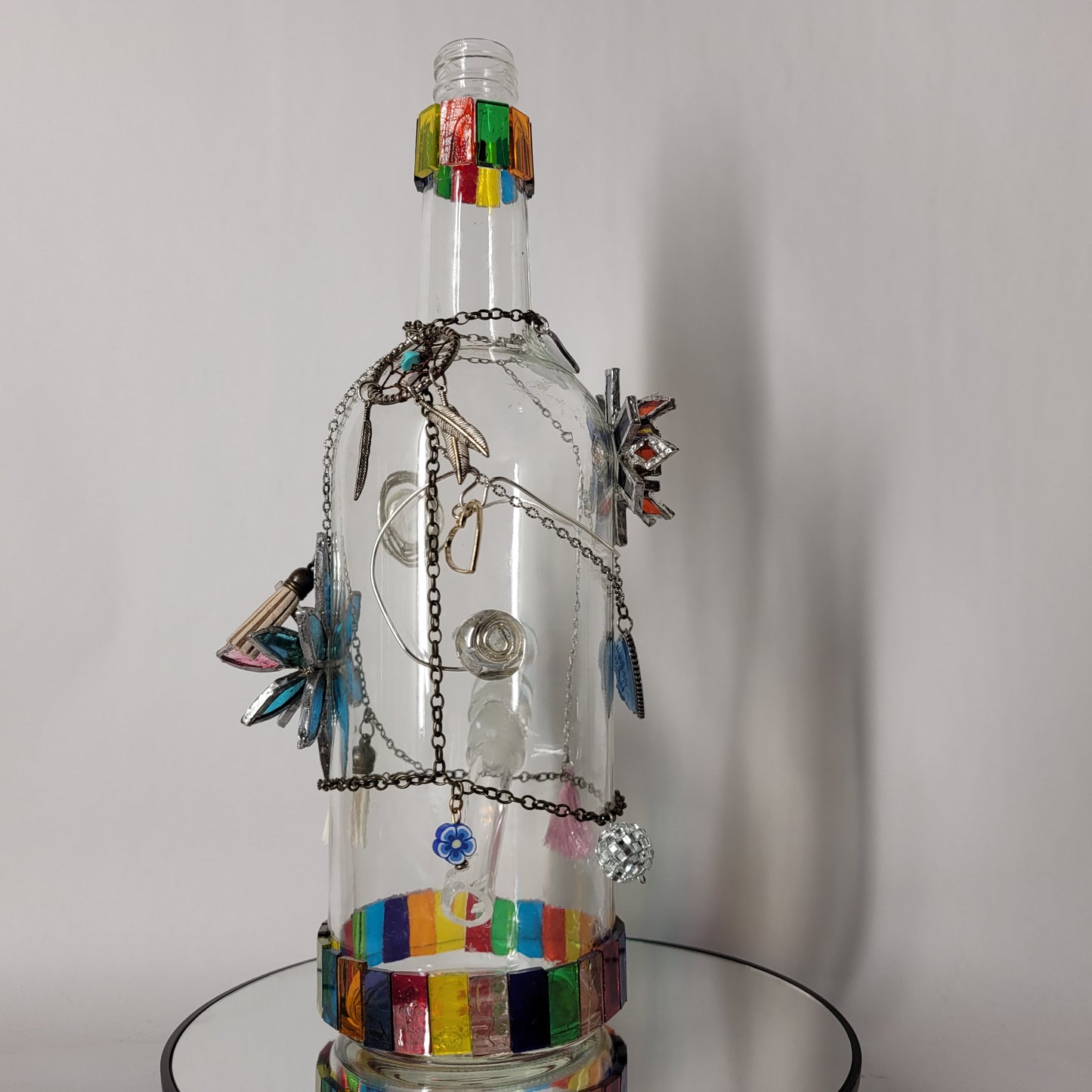 SMOKED GLASS AND BITS BONGS