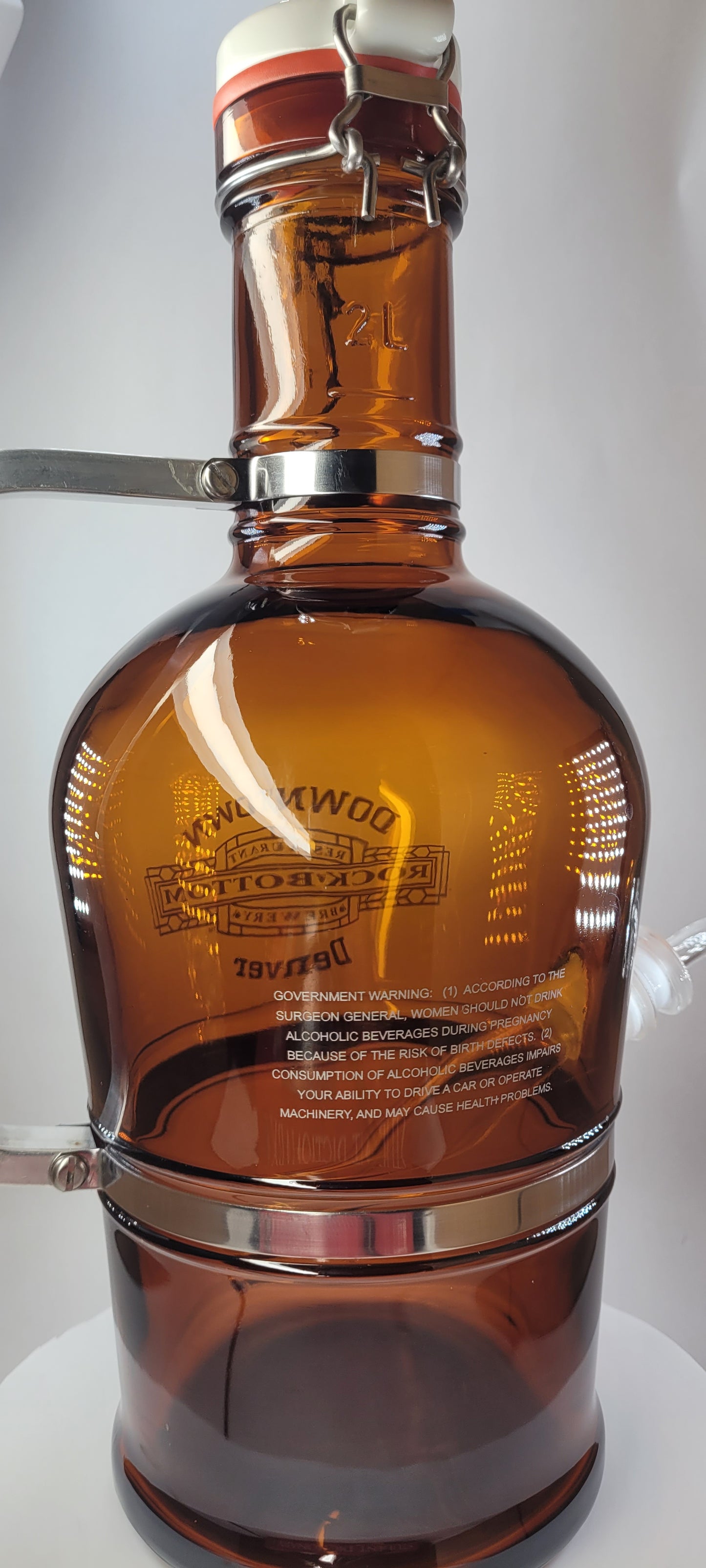 ROCK BOTTOM BREWERY 2L BOTTLE BONG
