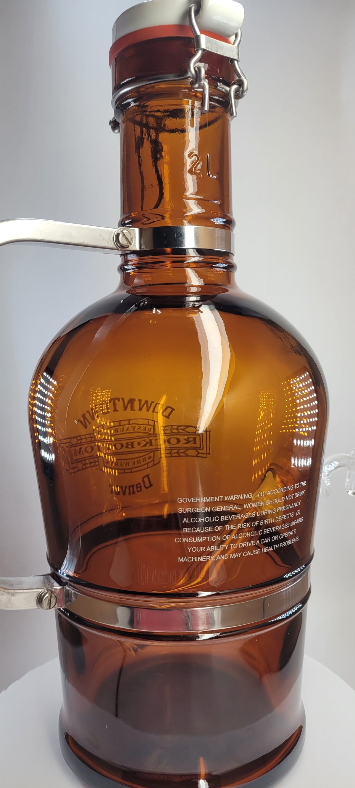 ROCK BOTTOM BREWERY 2L BOTTLE BONG