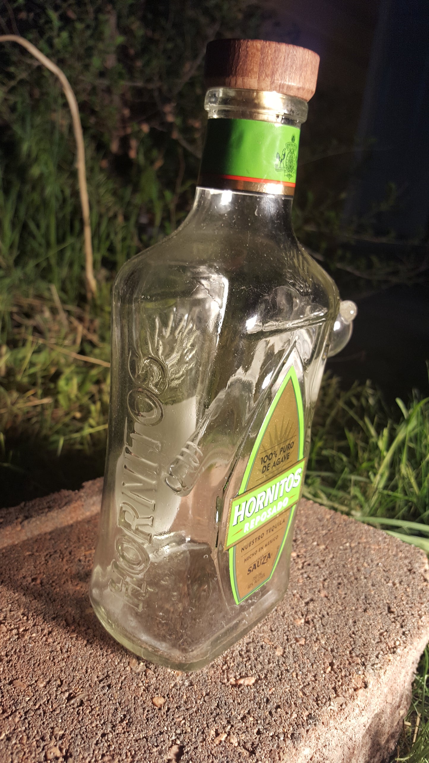 HORNITOS TEQUILA BOTTLE BONG