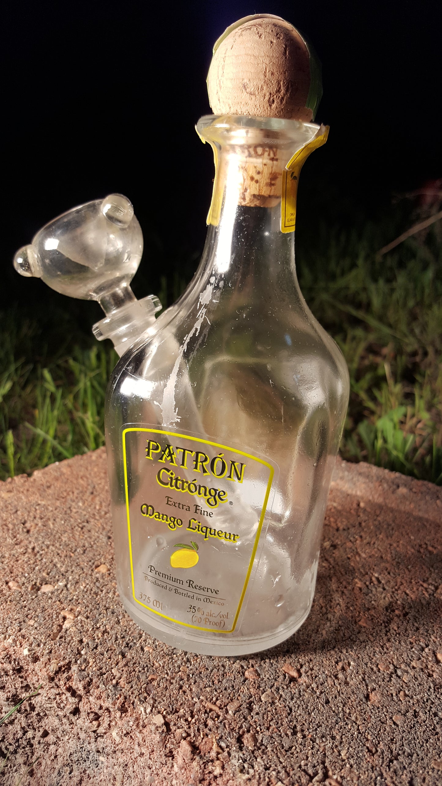 PATRON TEQUILA 375ml BOTTLE BONG