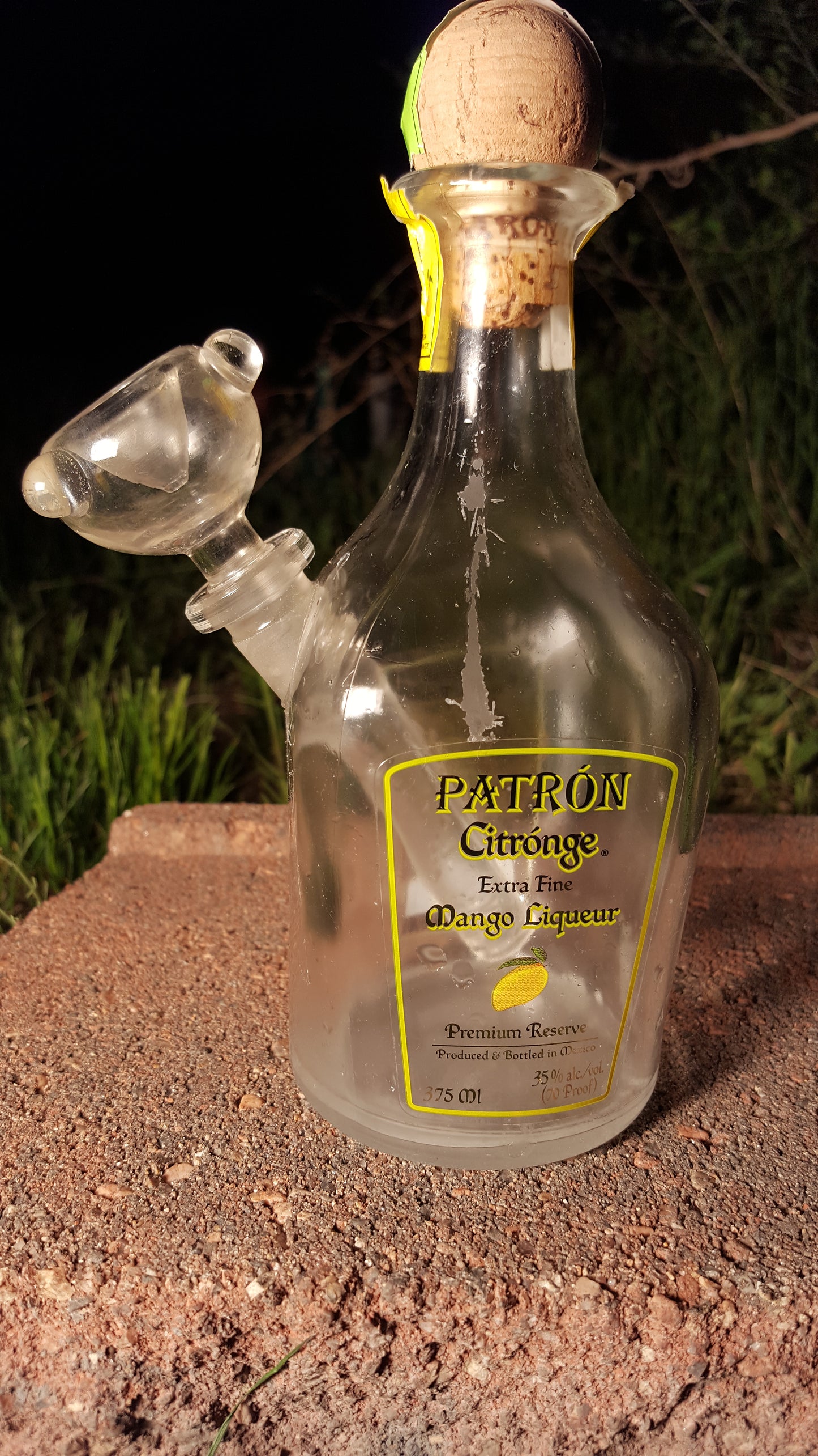 PATRON TEQUILA 375ml BOTTLE BONG