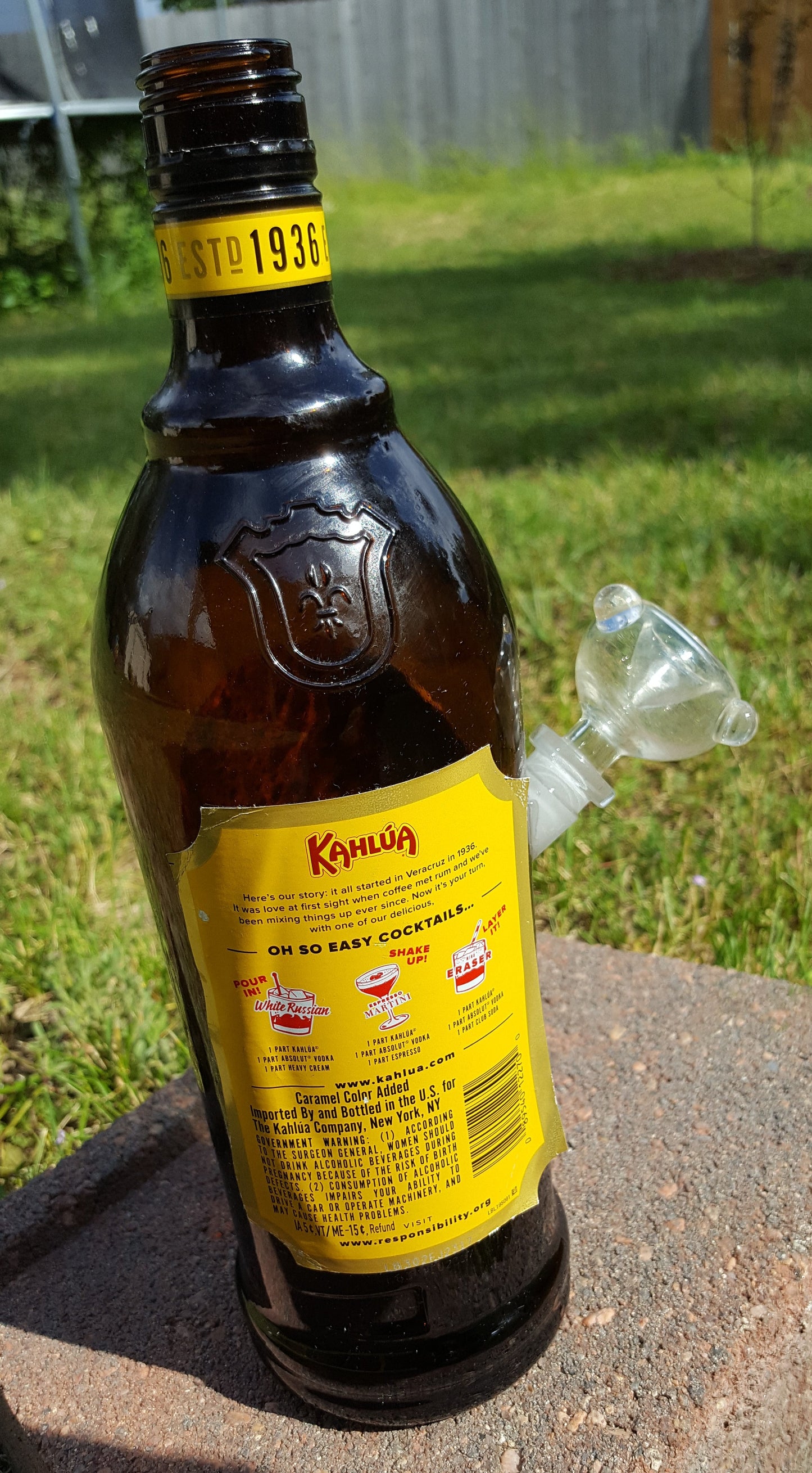 KAHLUA RUM BONG