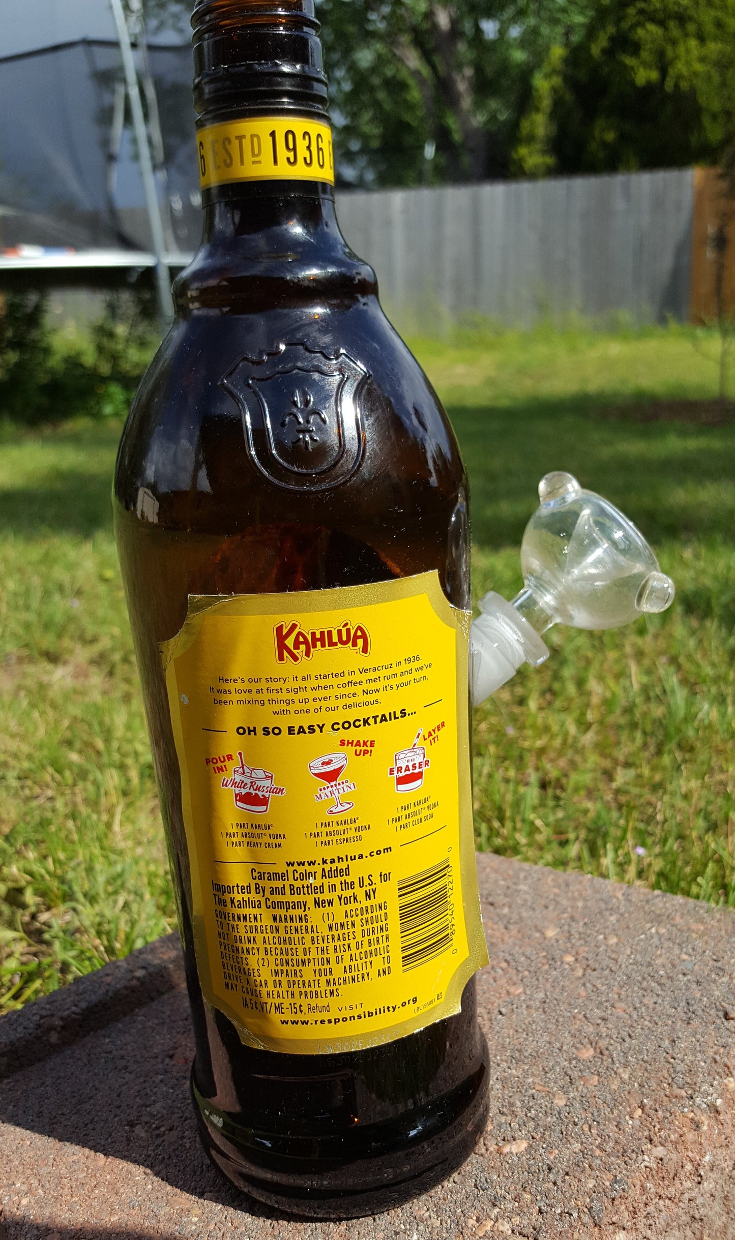 KAHLUA RUM BONG