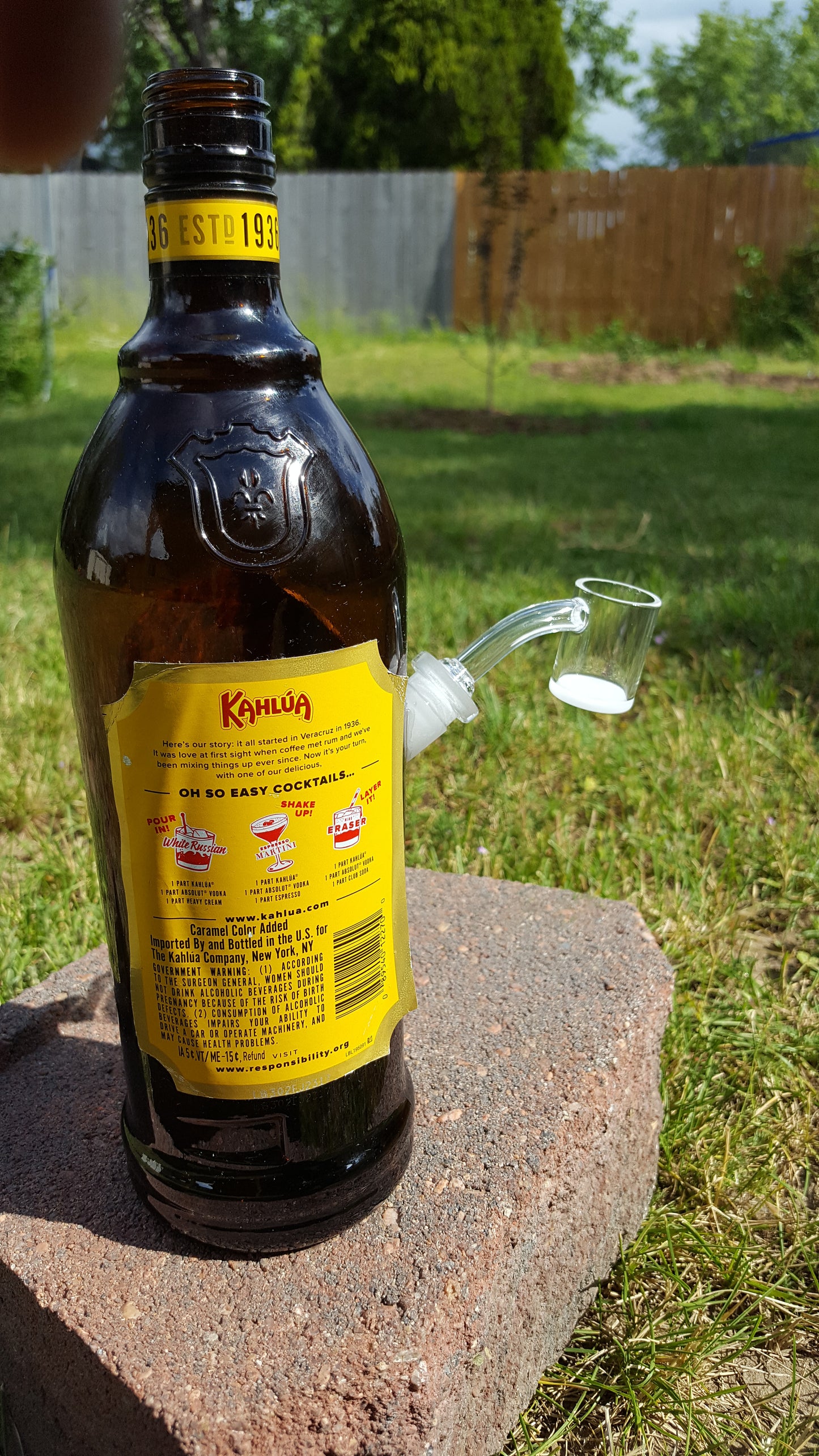 KAHLUA RUM BONG