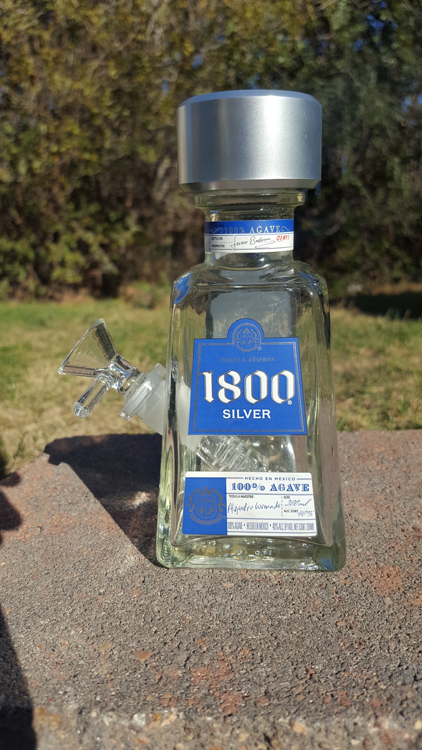 1800 TEQUILA BOTTLE 200ML.