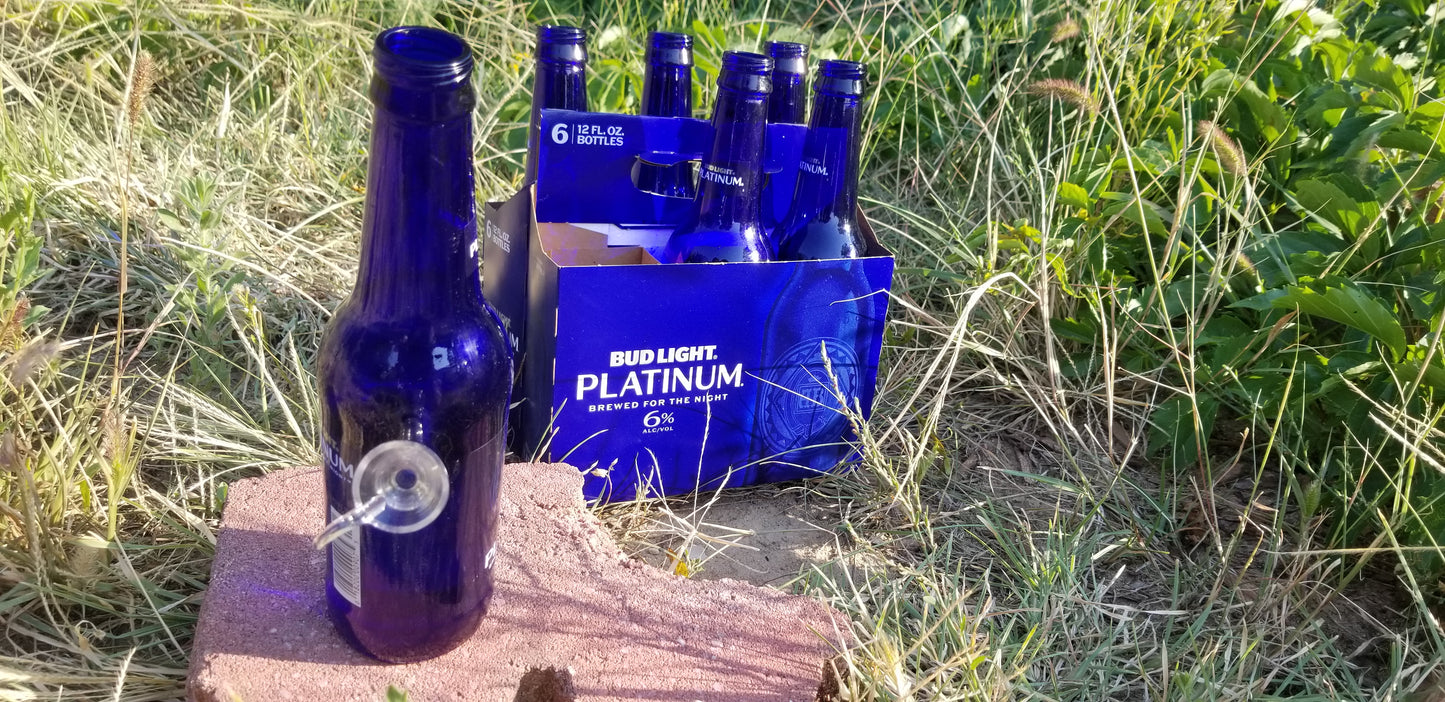 BUDLIGHT PLATINUM 6 PACK OF BONGS