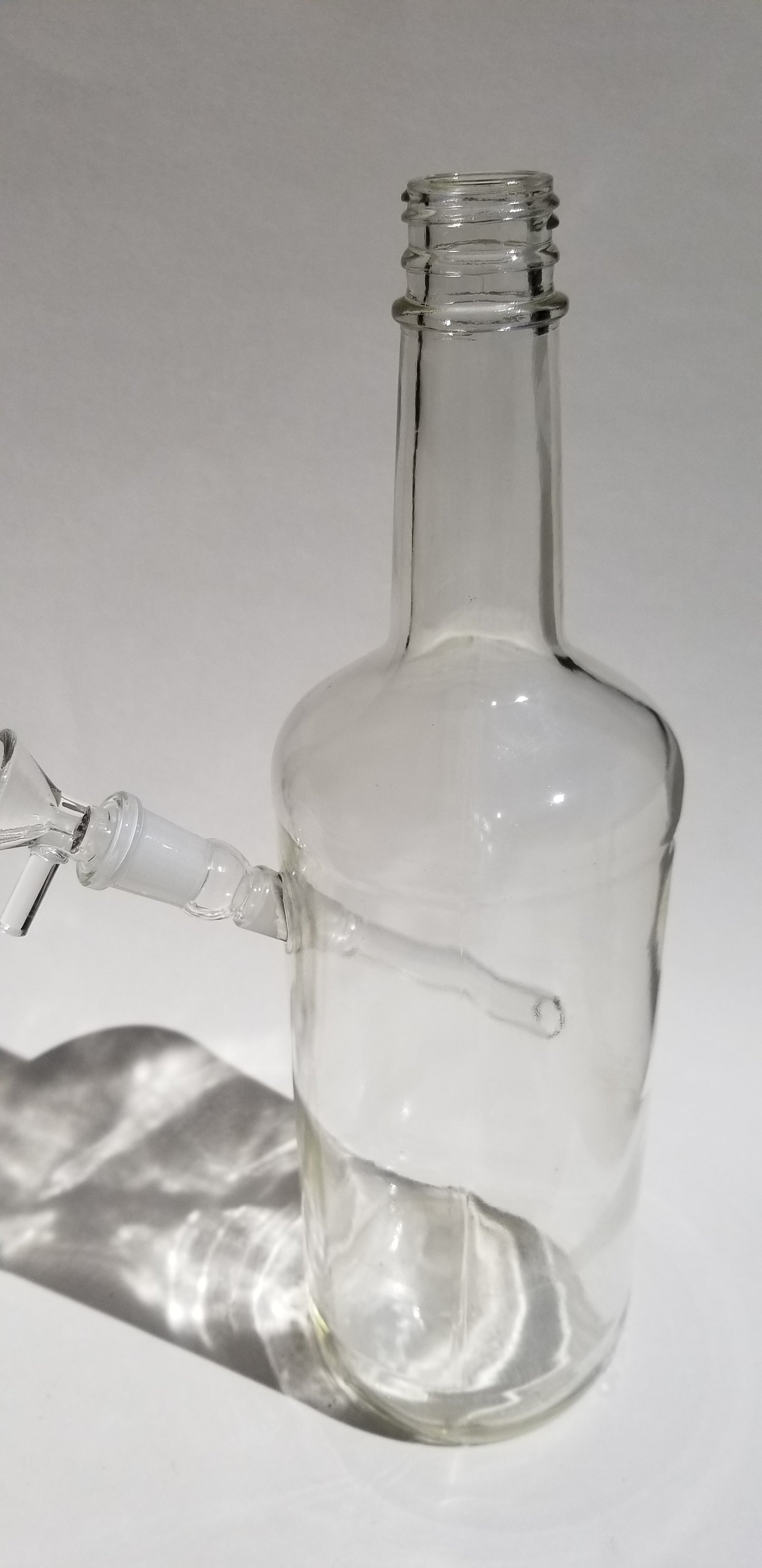 CLEAR 1 LITER BONG BOTTLE