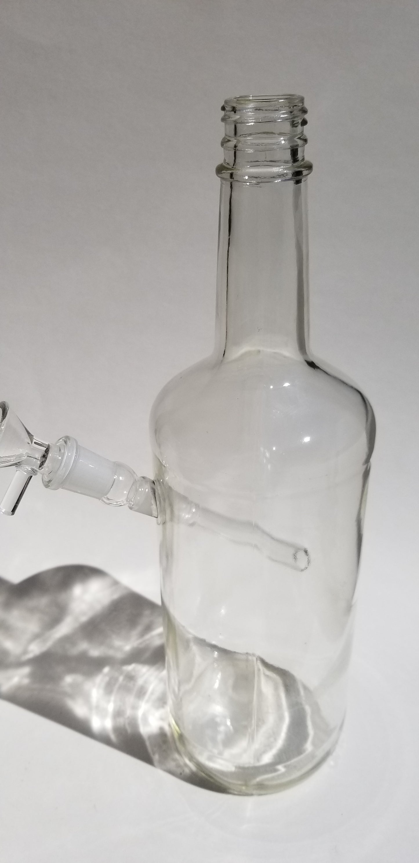 CLEAR 1 LITER BONG BOTTLE