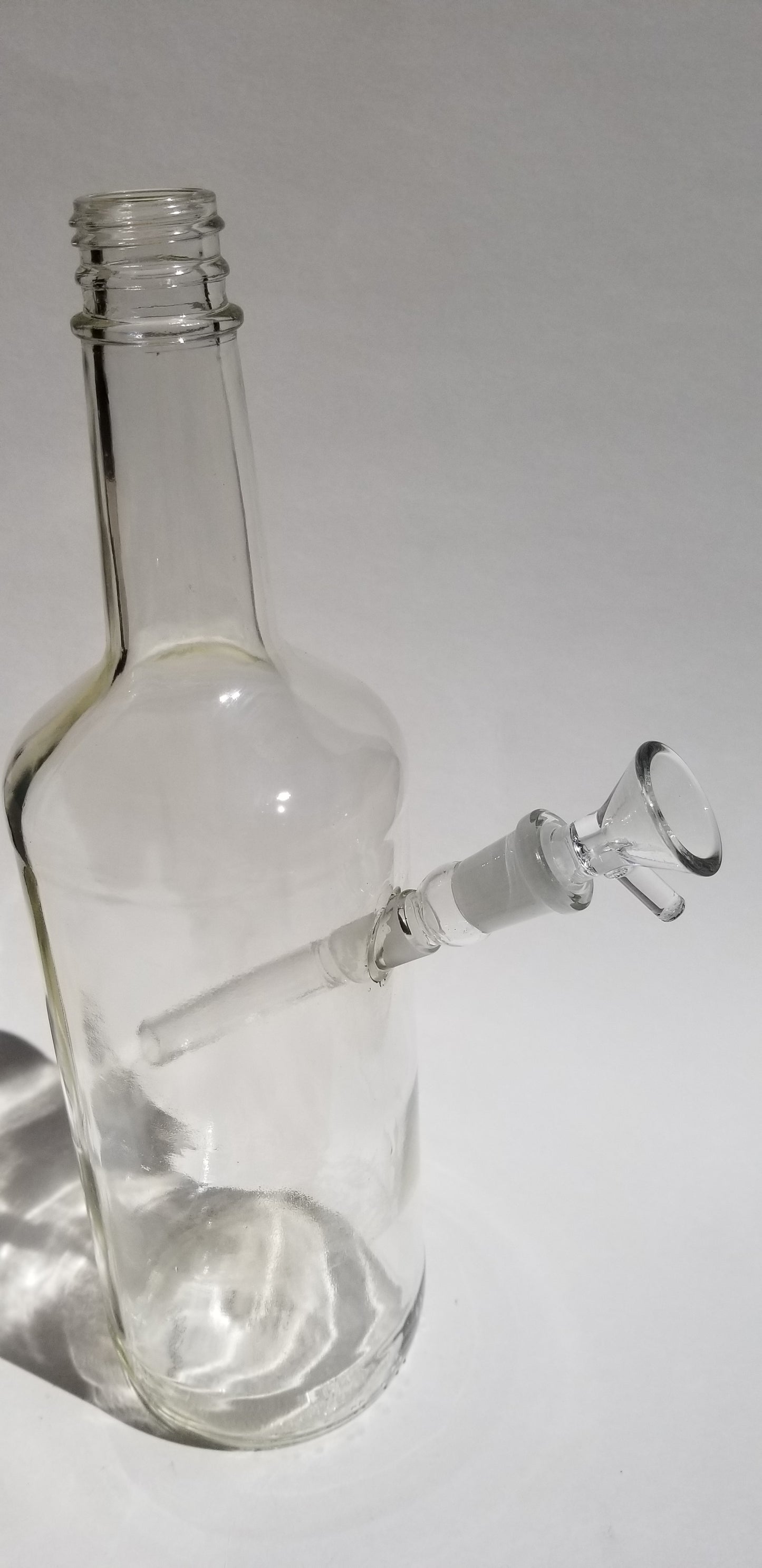 CLEAR 1 LITER BONG BOTTLE