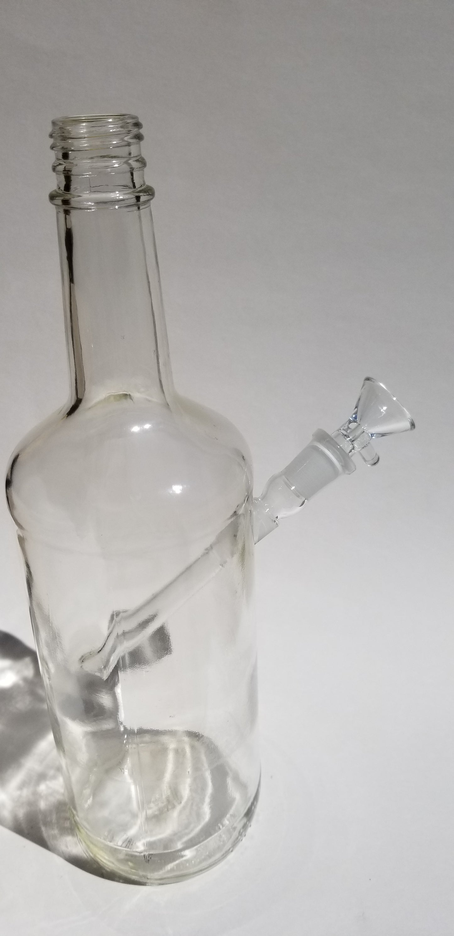 CLEAR 1 LITER BONG BOTTLE