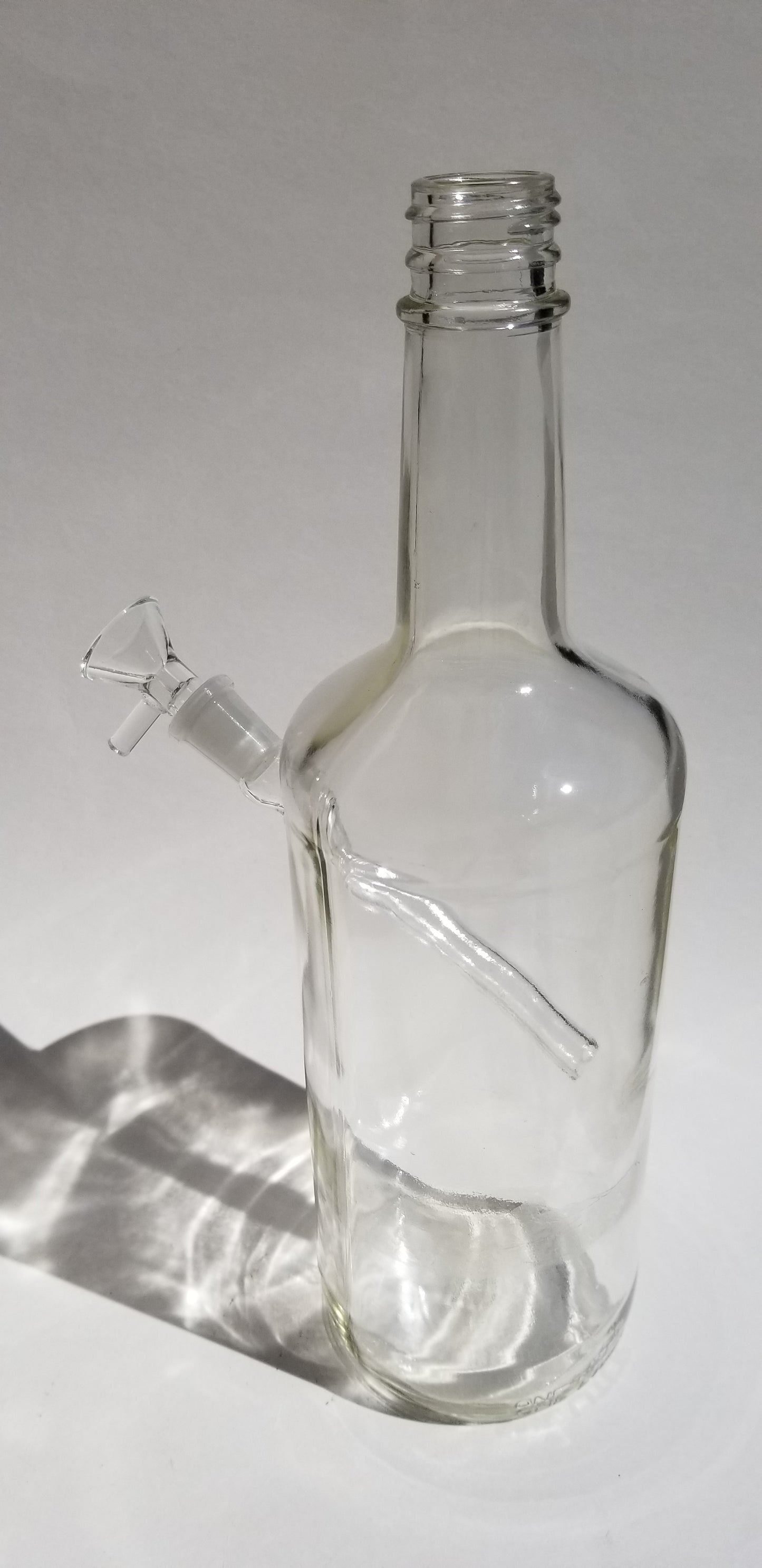 CLEAR 1 LITER BONG BOTTLE