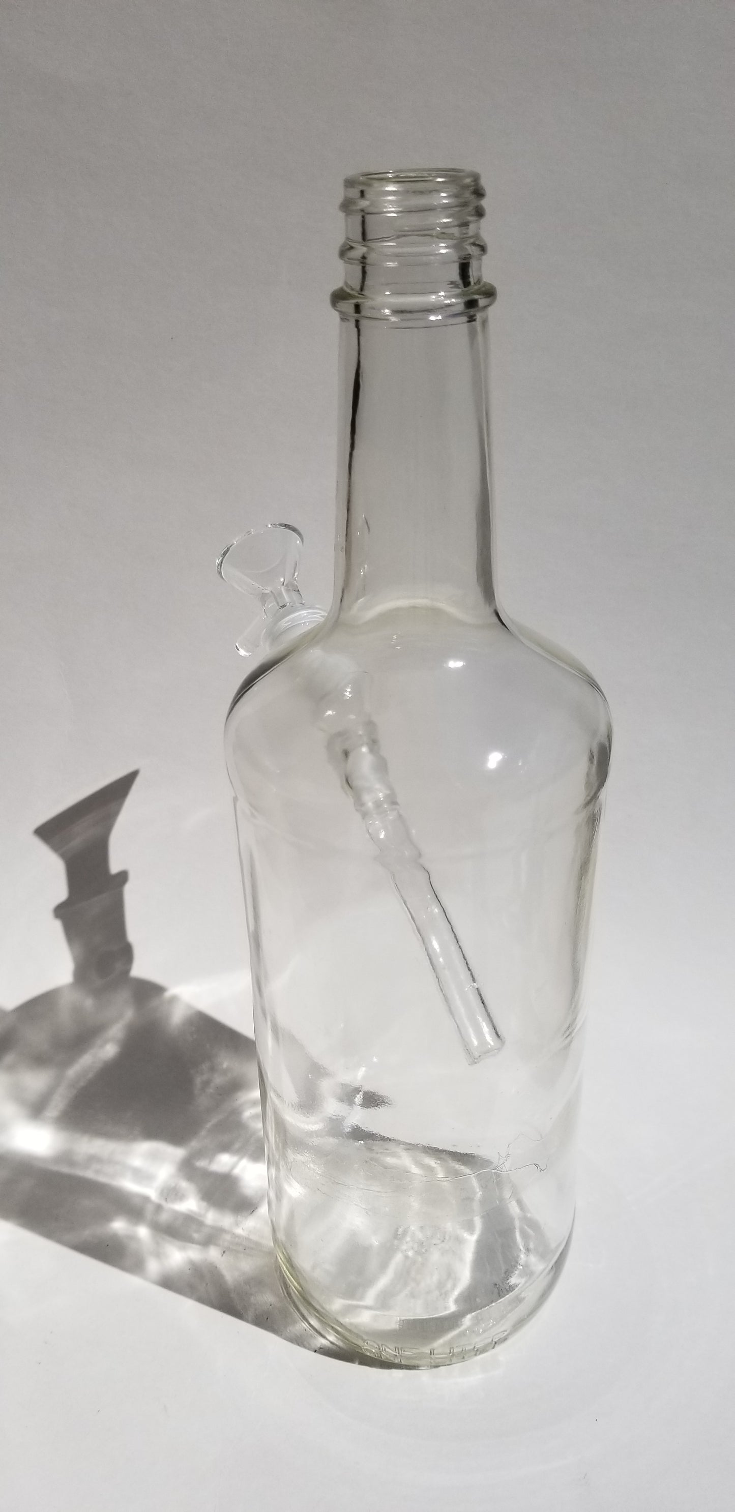 CLEAR 1 LITER BONG BOTTLE