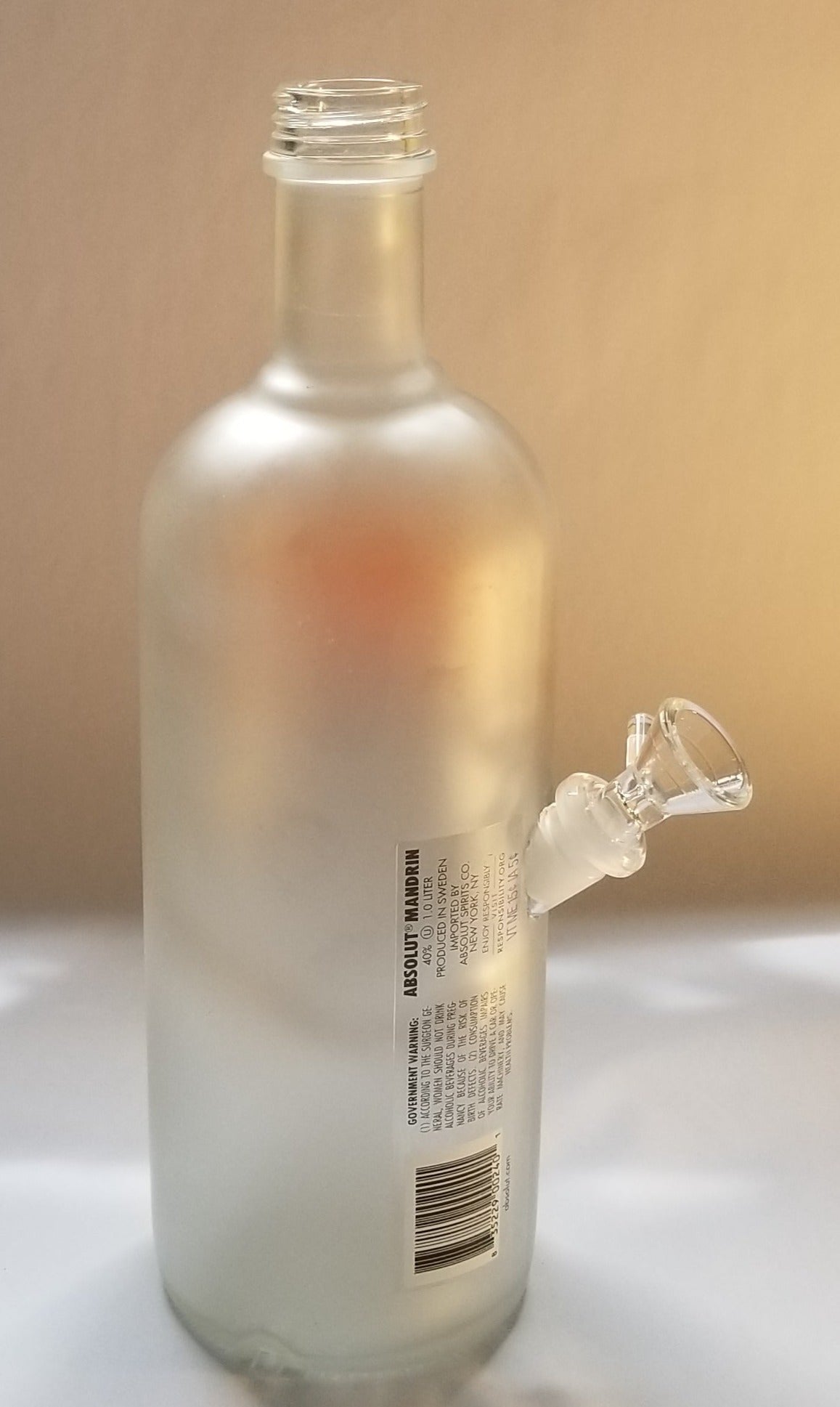 ABSOLUT MANDRIN VODKA BONG