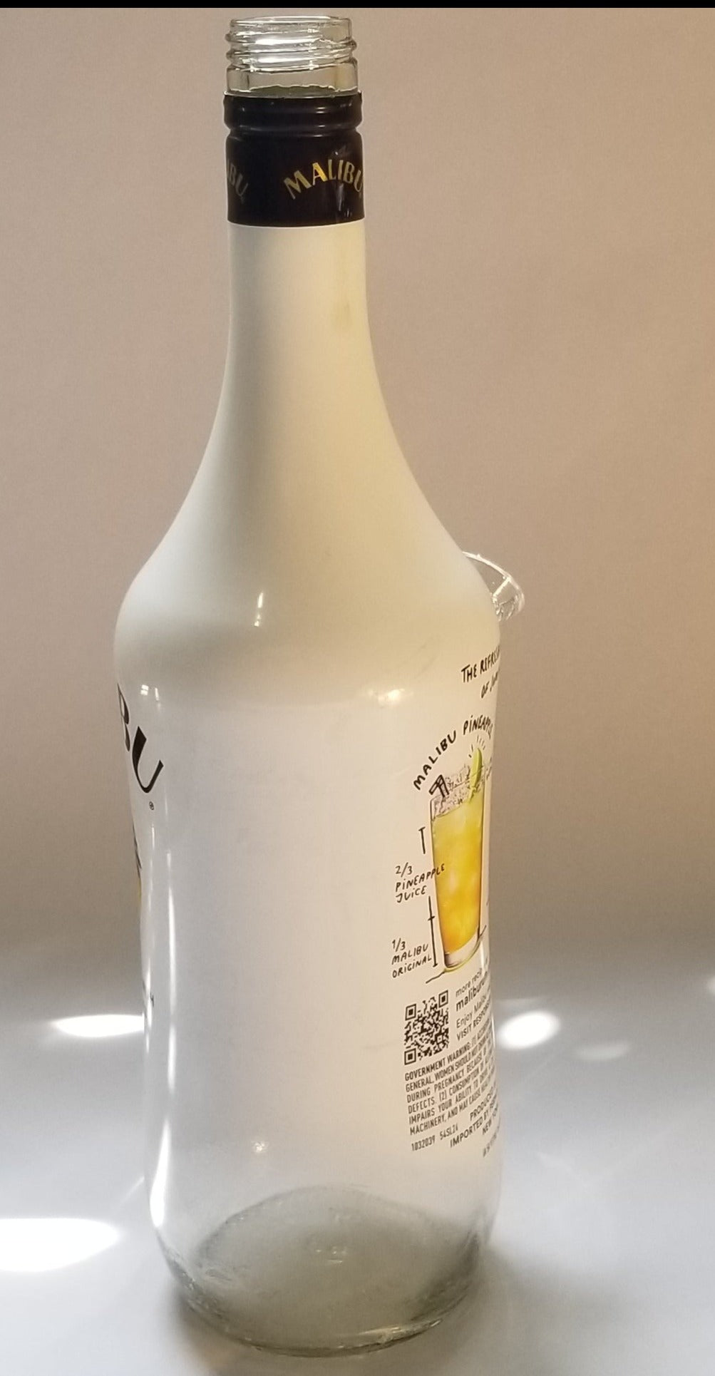 Malibu Coconut Rum Bong