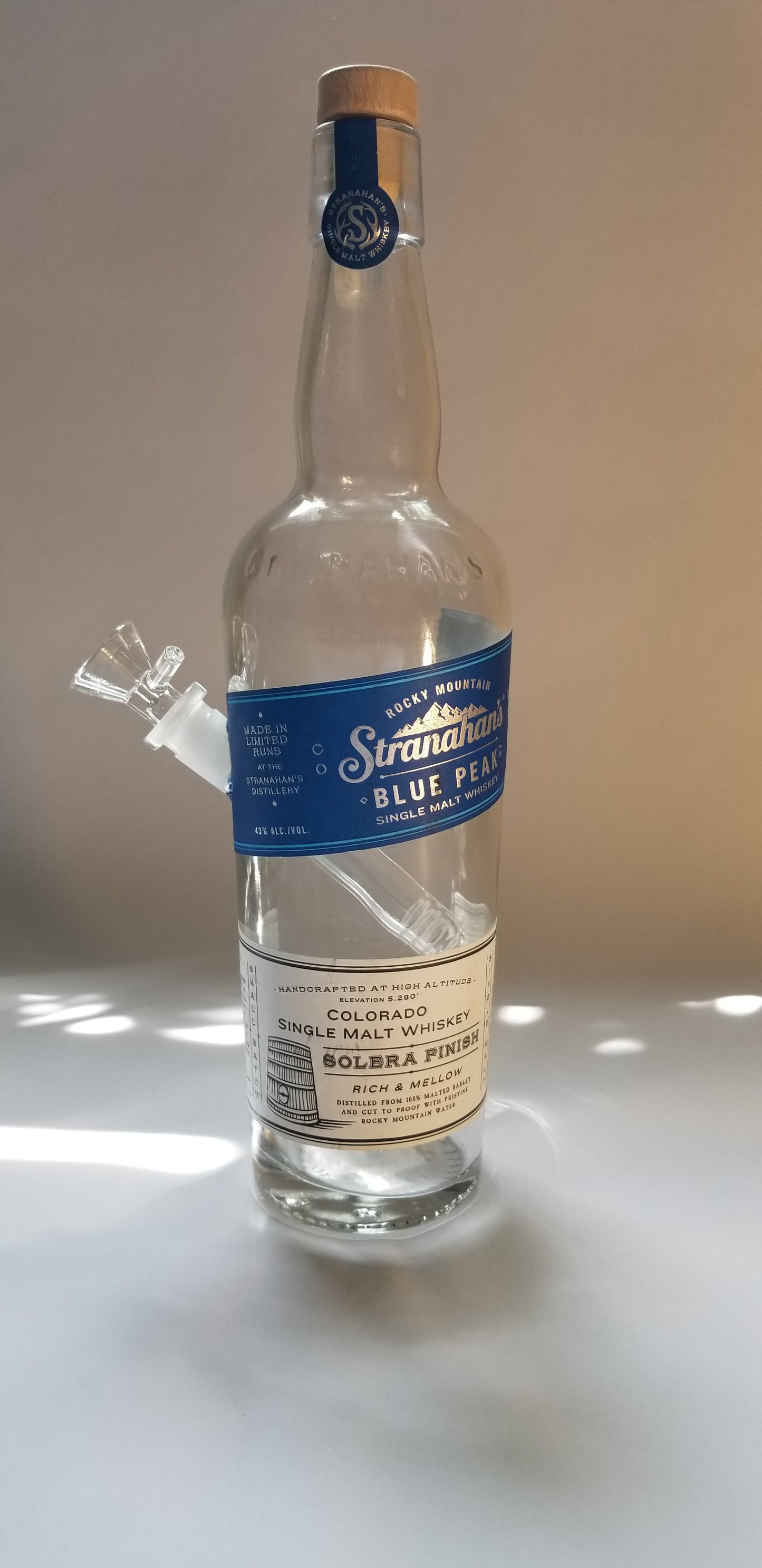 Stranahan's Blue Peak Single Malt Whiskey Bong